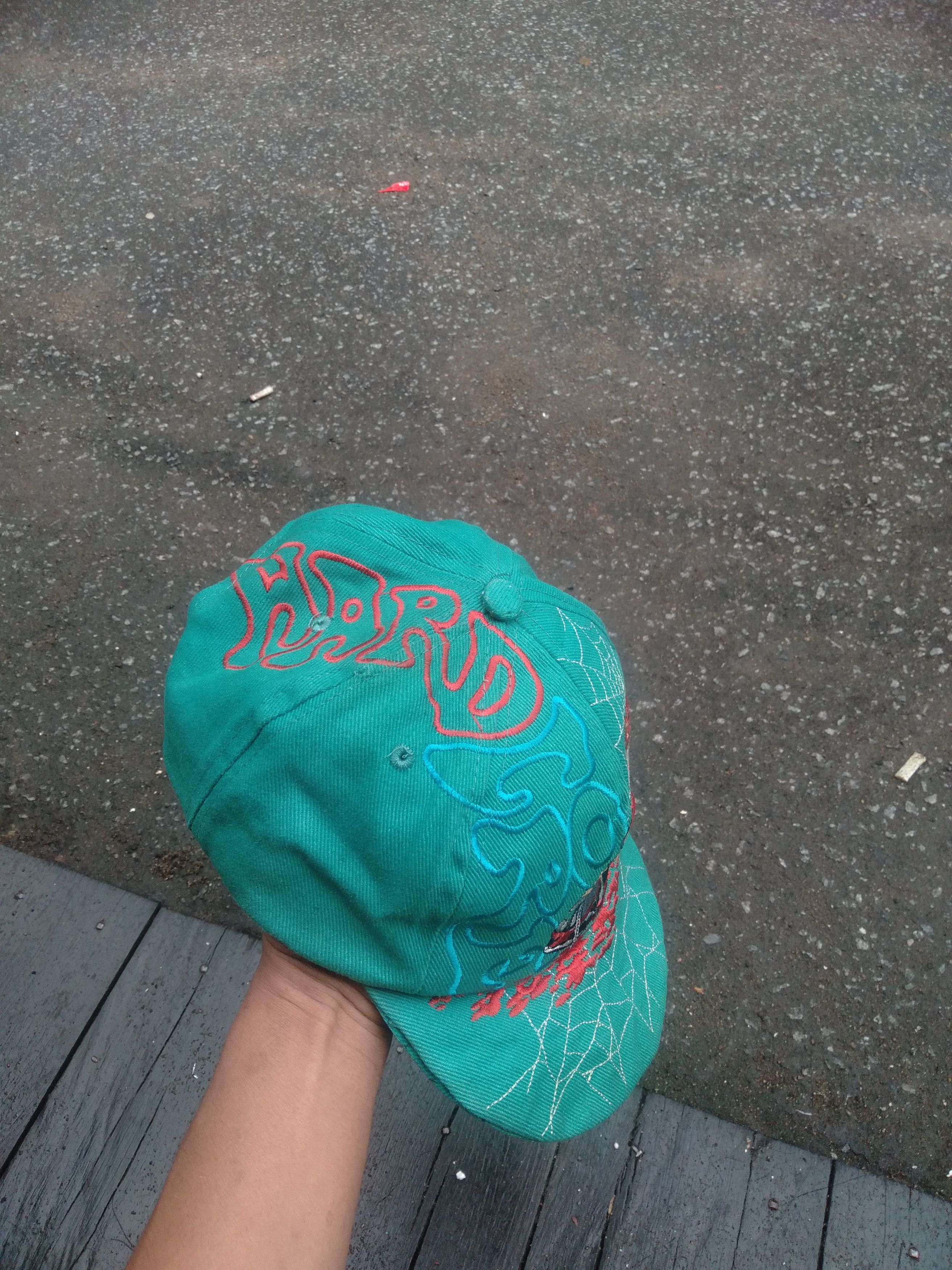 Band Tees × Vintage vintage RARE Pantera hat skull hardcore Size ONE SIZE - 9 Thumbnail