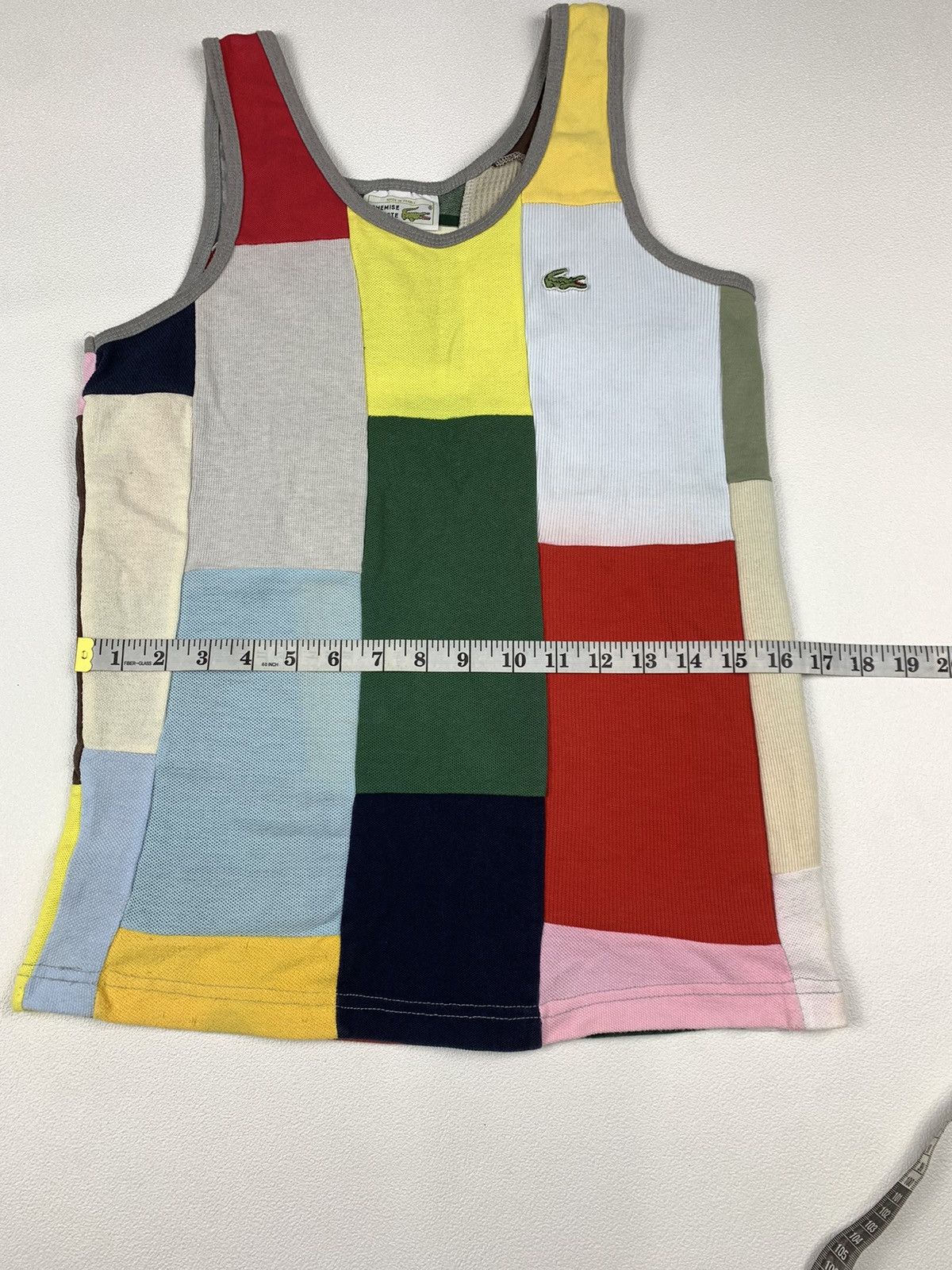 Lacoste Chemise Lacoste Sleeveles Colorblocked Patchwork Size US M / EU 48-50 / 2 - 7 Thumbnail