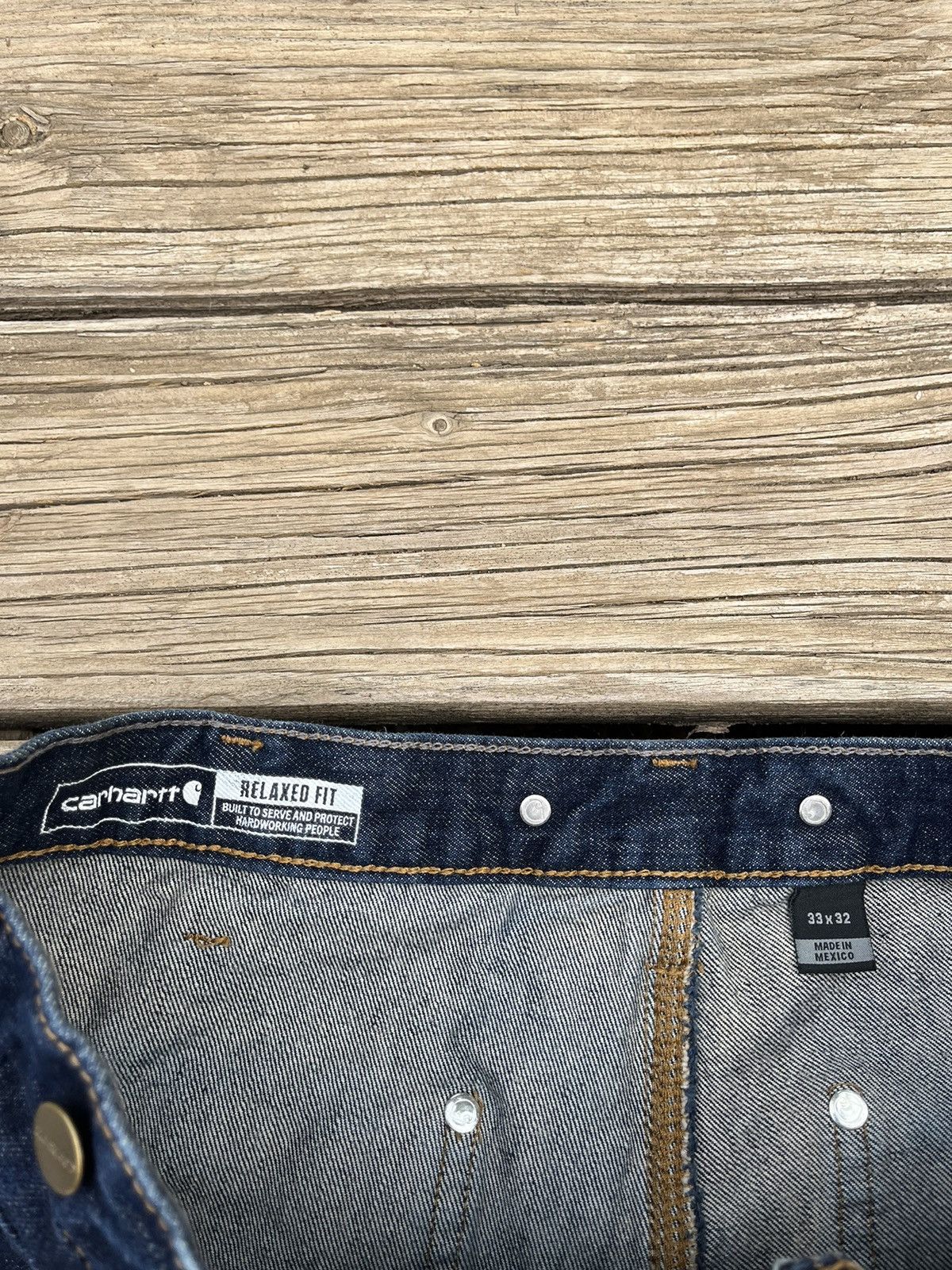 Carhartt × Vintage Carhartt Double Knees Size US 33 - 3 Thumbnail
