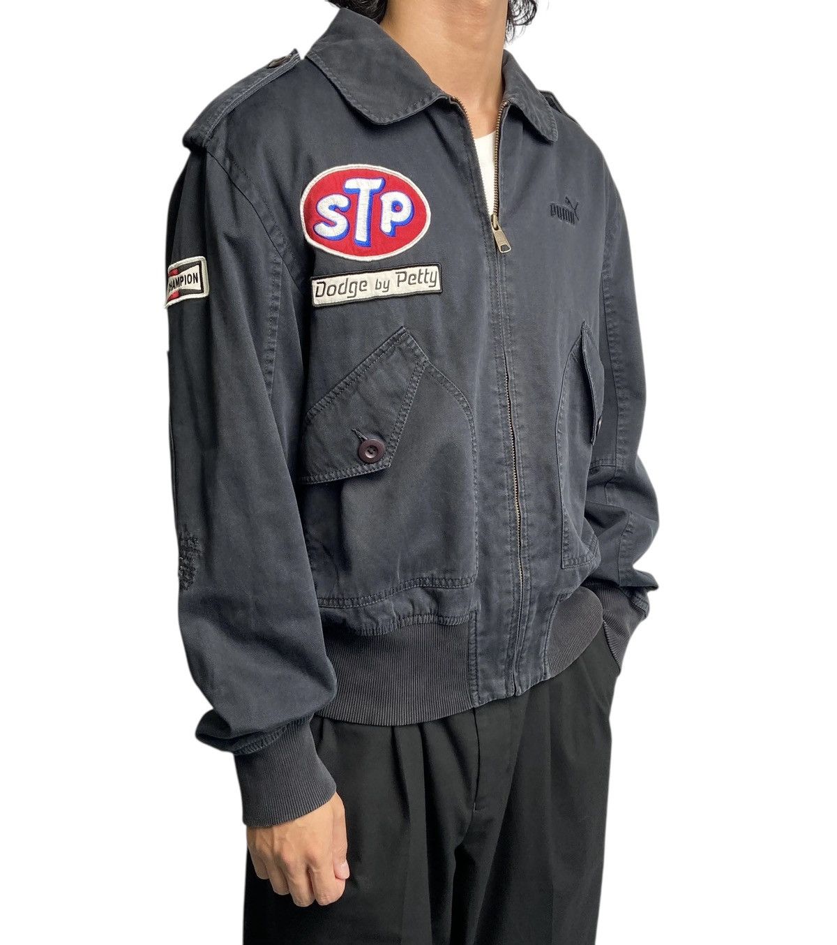 Puma Puma STP Richard Petty Dodge Sunfaded Jacket Size US M / EU 48-50 / 2 - 2 Thumbnail