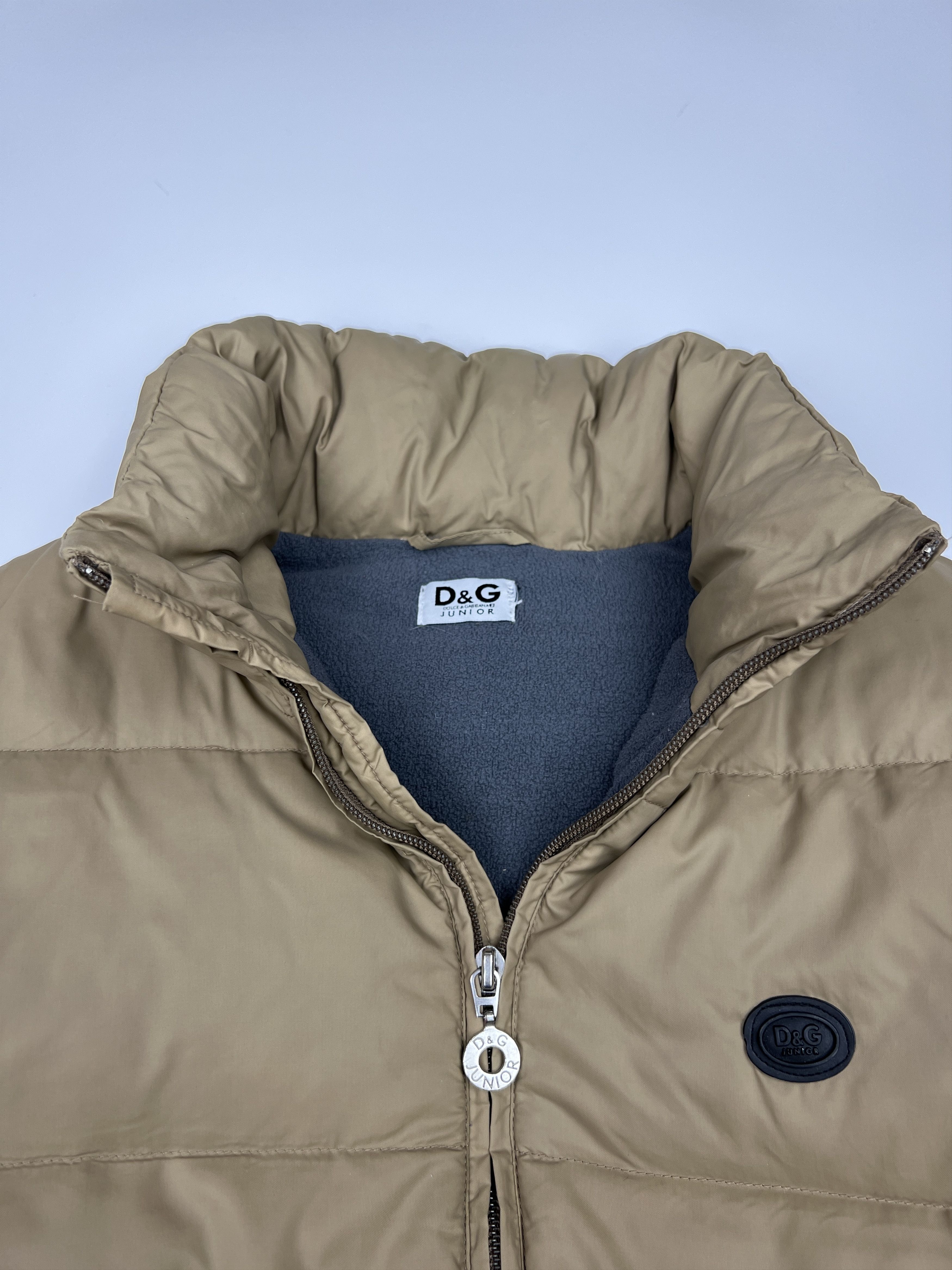 Dolce & Gabbana Vintage Dolce Gabbana Junior Beige Puffer Size US S / EU 44-46 / 1 - 6 Thumbnail