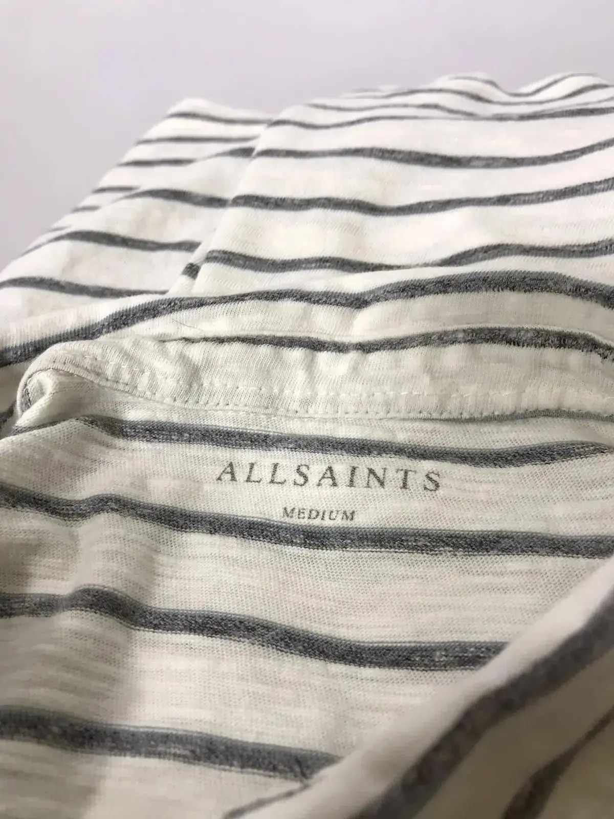 20471120 × Allsaints × Japanese Brand All Saints Pave SS polo Size US M / EU 48-50 / 2 - 3 Thumbnail