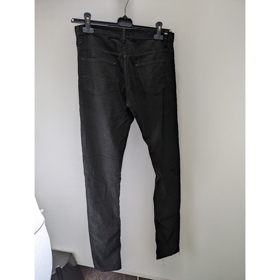 Dior o1rbi21 Corduroy Pants in Black Size US 30 / EU 46 - 2 Thumbnail