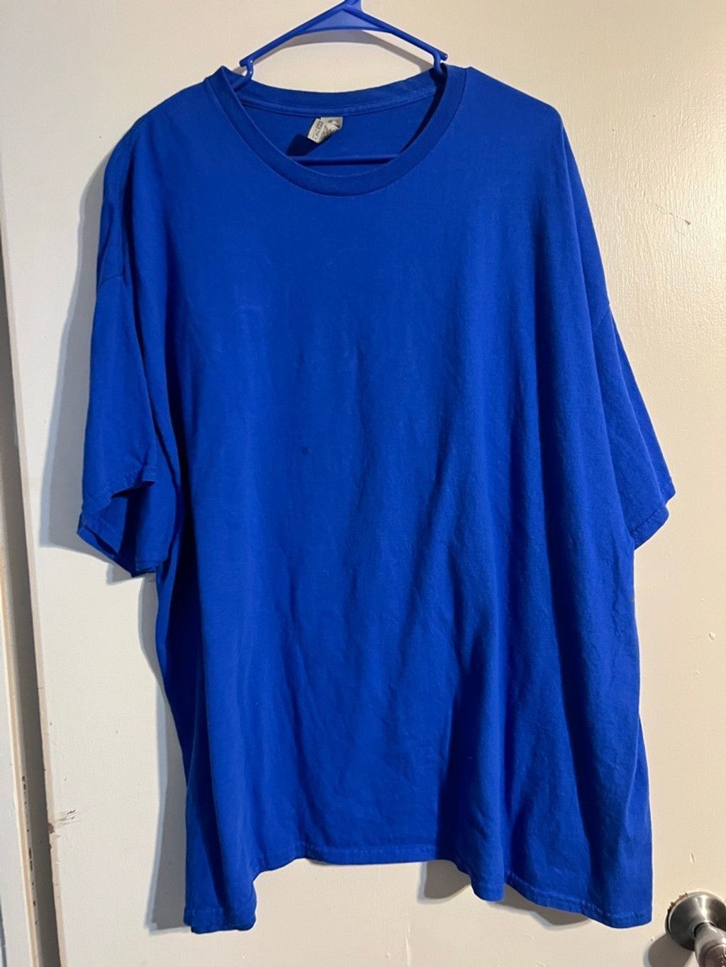 Gildan Men's Gildan Blue Christian Graphic Short Sleeve Tee 3XL Size US XXL / EU 58 / 5 - 2 Thumbnail