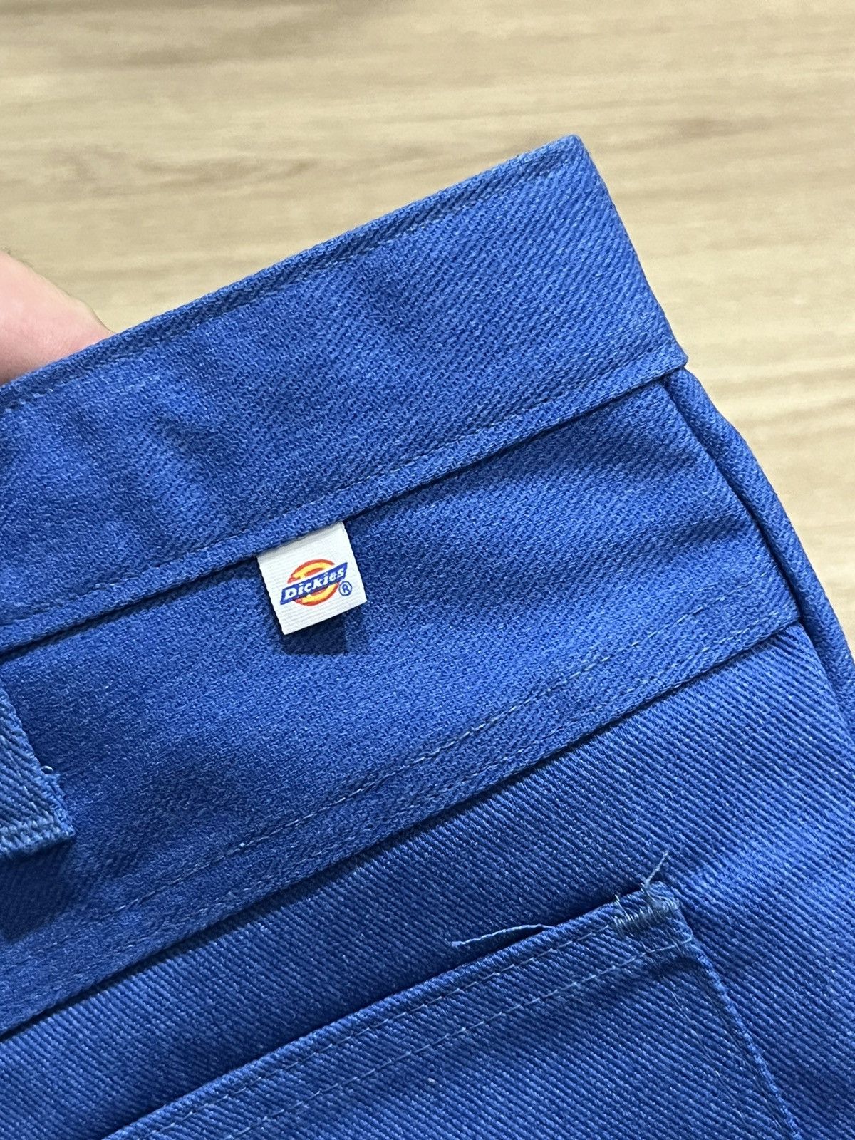 Dickies × Vintage Vintage 70/80s Dickies Carpenter Work Pants Blue Size 36x33 Size US 36 / EU 52 - 9 Thumbnail