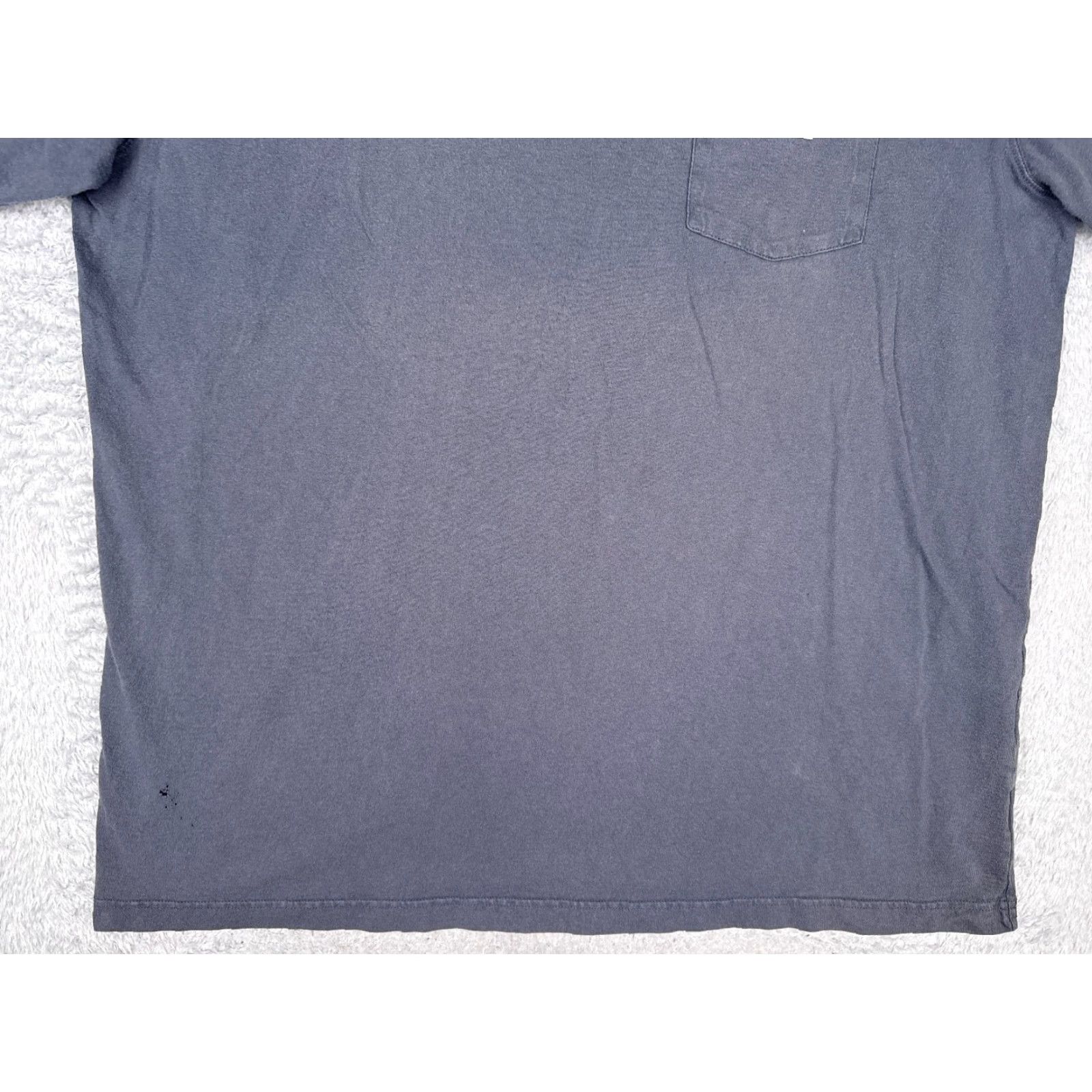 Carhartt VINTAGE Carhartt Shirt Mens 2XL Tall Blue Short Sleeve Pocket Crew Neck Cotton READ Size US XXL / EU 58 / 5 - 5 Thumbnail