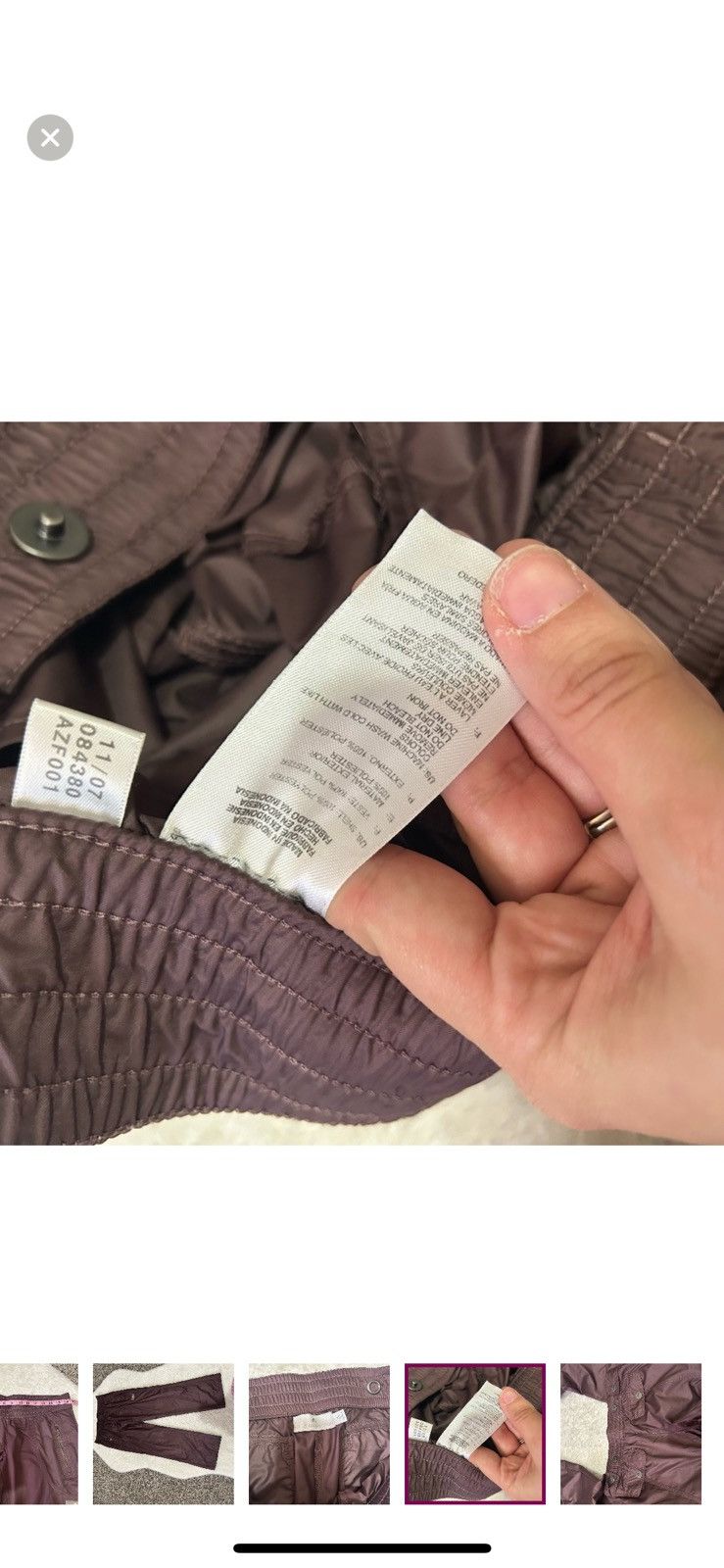 Adidas × Stella McCartney Adidas by Stella McCartney medium windbreaker pants Size 30" / US 8 / IT 44 - 7 Thumbnail