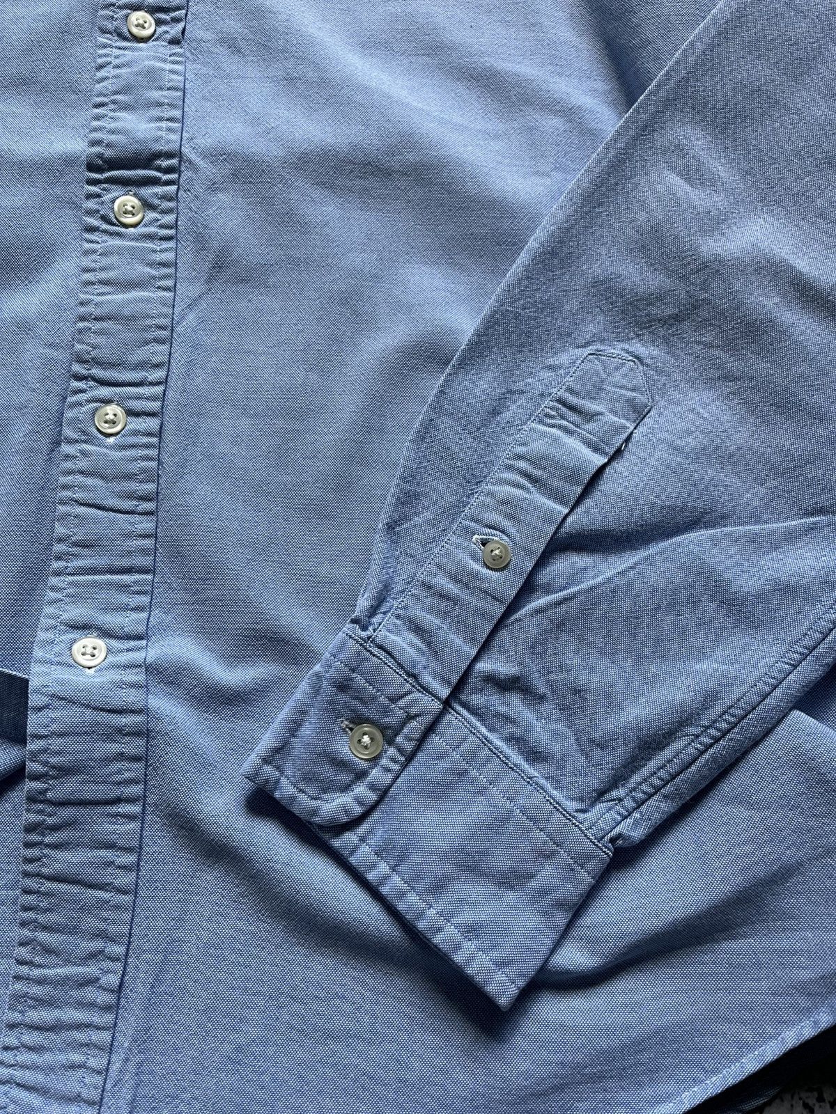 Vintage Vintage Polo Ralph Lauren Blue Long Sleeve Button Up Shirt Size US XL / EU 56 / 4 - 9 Thumbnail