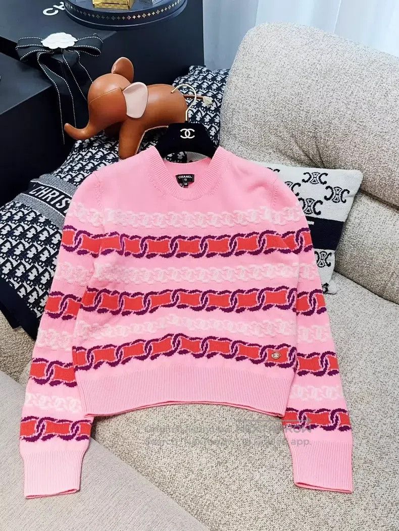 Chanel Chanel 23B Autumn and Winter Preview Series Pink Double C Size XS / US 0-2 / IT 36-38 - 1 Thumbnail