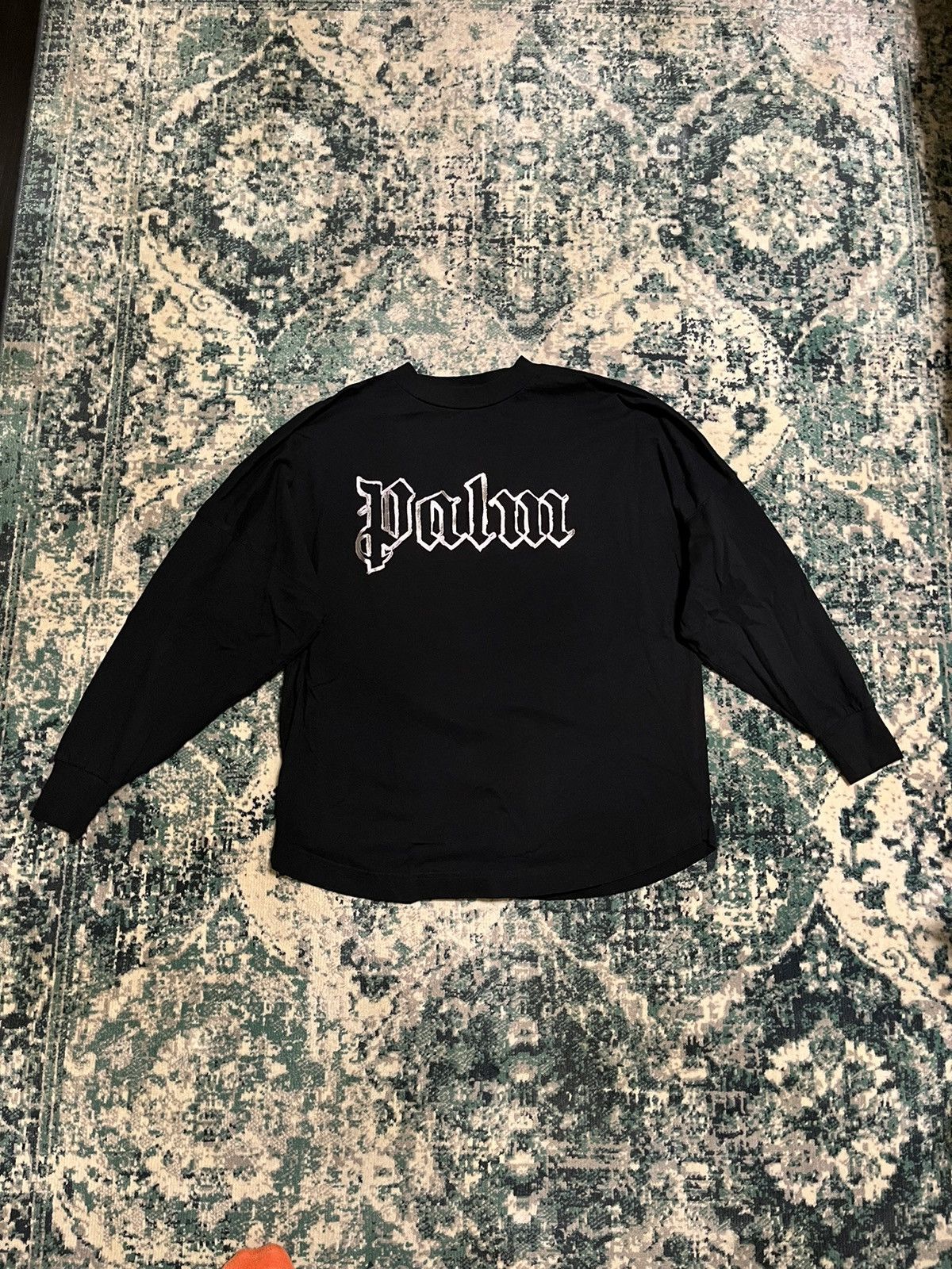 Palm Angels Palm Angels Black Glow In The Dark along Sleeve Size XXS / US 00 / IT 34 - 1 Thumbnail