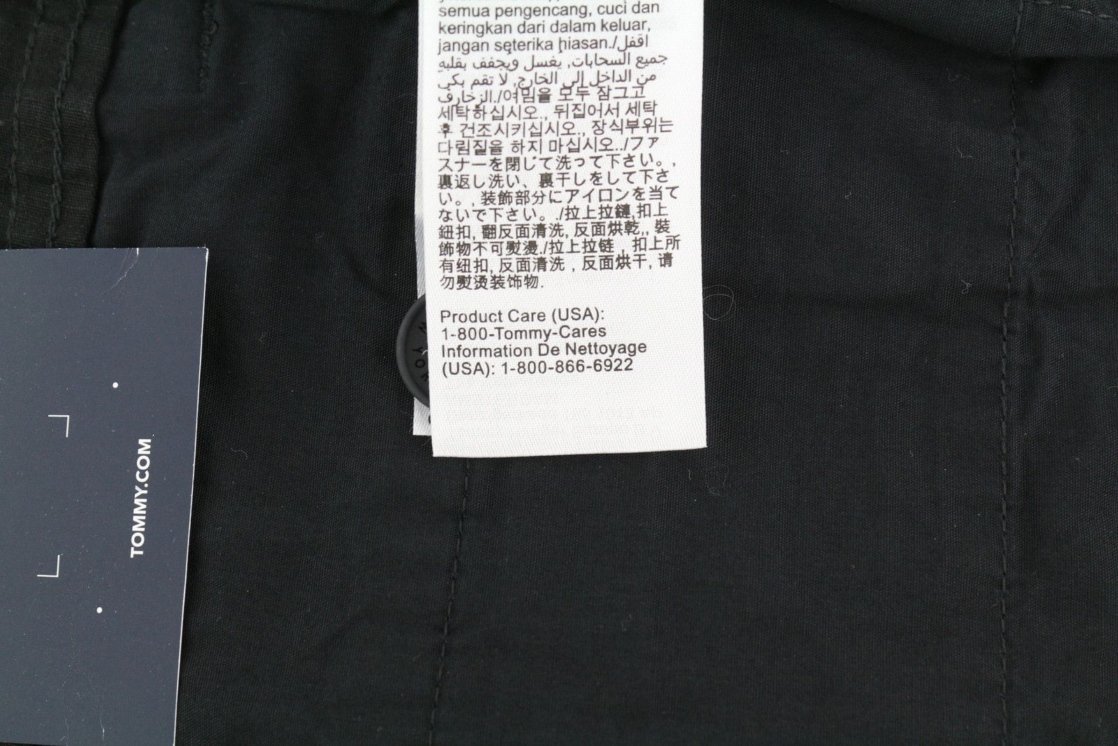 Tommy Hilfiger AIDEN BAGGY CARGO W30/L32 Black Trousers 84950 Size US 30 / EU 46 - 8 Thumbnail