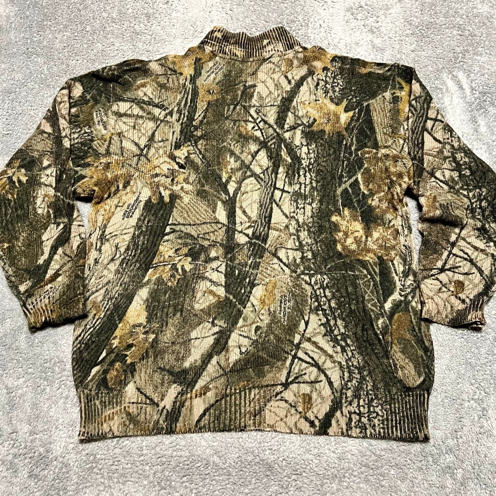SafTbak VINTAGE SafTbak Sweater Mens Medium Camo Wool Blend Brown Mens M Pullover Brown Size US M / EU 48-50 / 2 - 3 Thumbnail