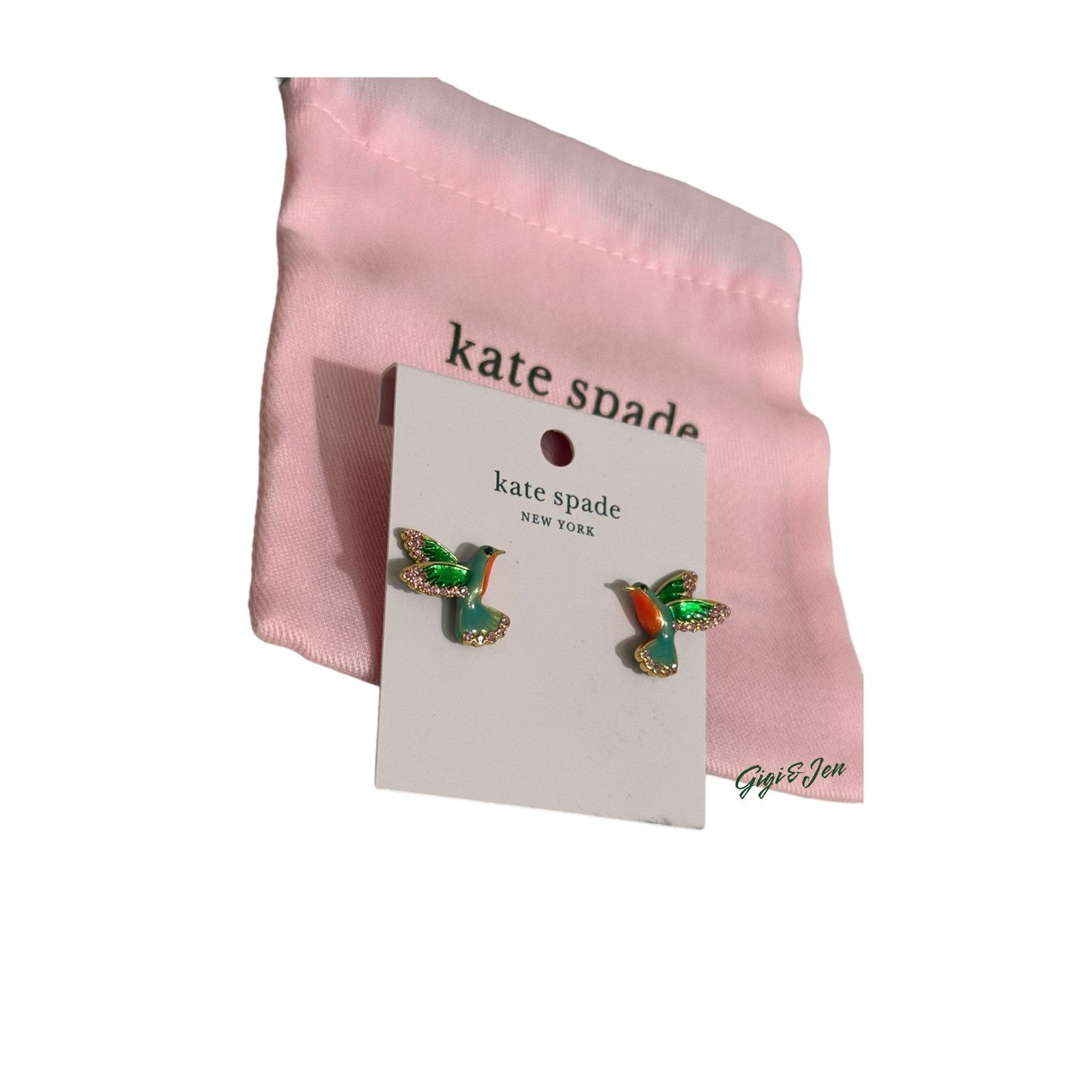 Kate Spade Kate Spade New York Scenic Route Hummingbird Stud Earrings Size ONE SIZE - 3 Thumbnail