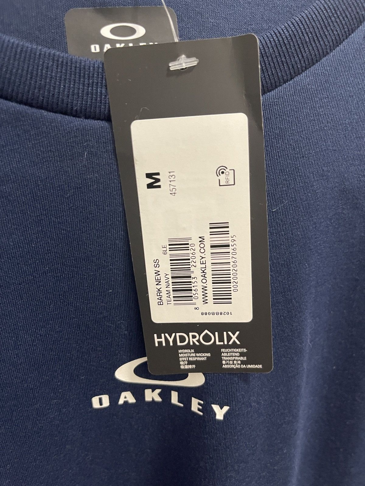 Oakley Oakley Classic Logo T-shirt Blue Size US M / EU 48-50 / 2 - 3 Thumbnail