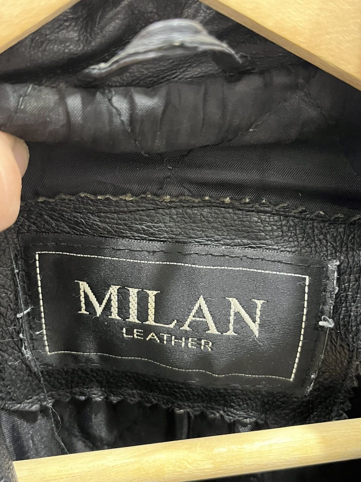 Leather Vintage Milan Leather bomber jacket Size XL / US 12-14 / IT 48-50 - 8 Thumbnail