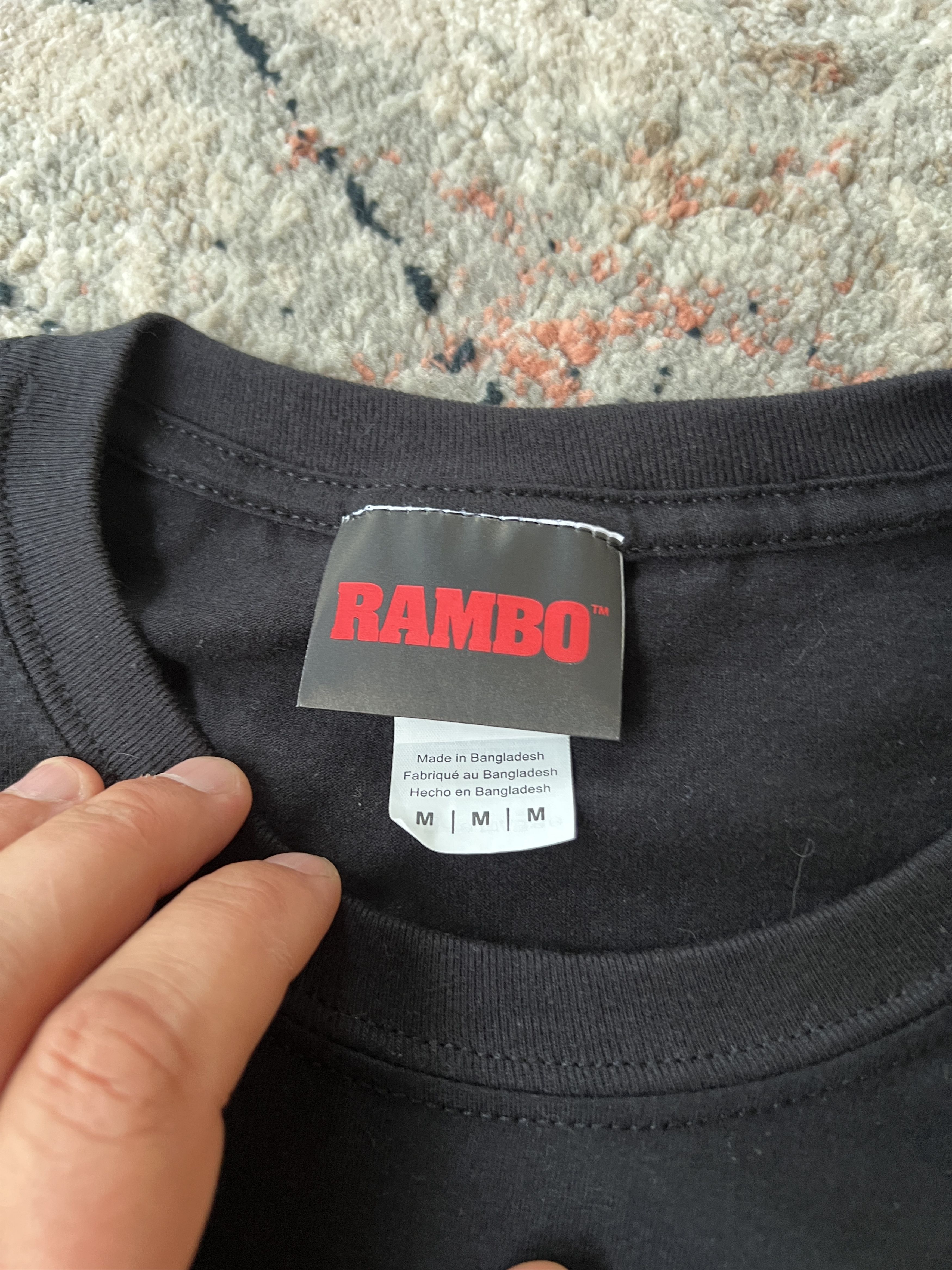 Other Rambo Stallone First Blood Tee Size US M / EU 48-50 / 2 - 2 Thumbnail