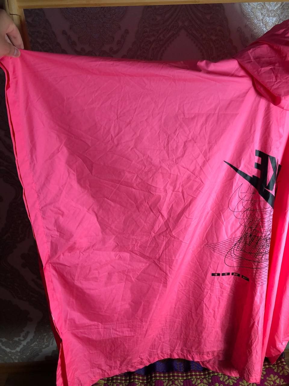 Nike Vintage Nike Sportswear Woven Poncho Rain Jacket Designer Size L / US 10 / IT 46 - 15 Thumbnail