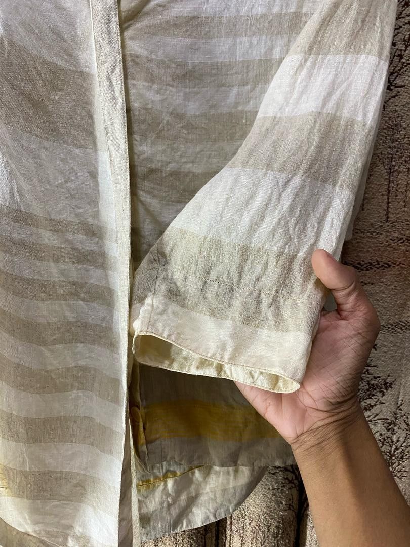 Versace Vintage 80s🔥 Gianni Versace Button stripe - Pocho style Size M / US 6-8 / IT 42-44 - 8 Thumbnail