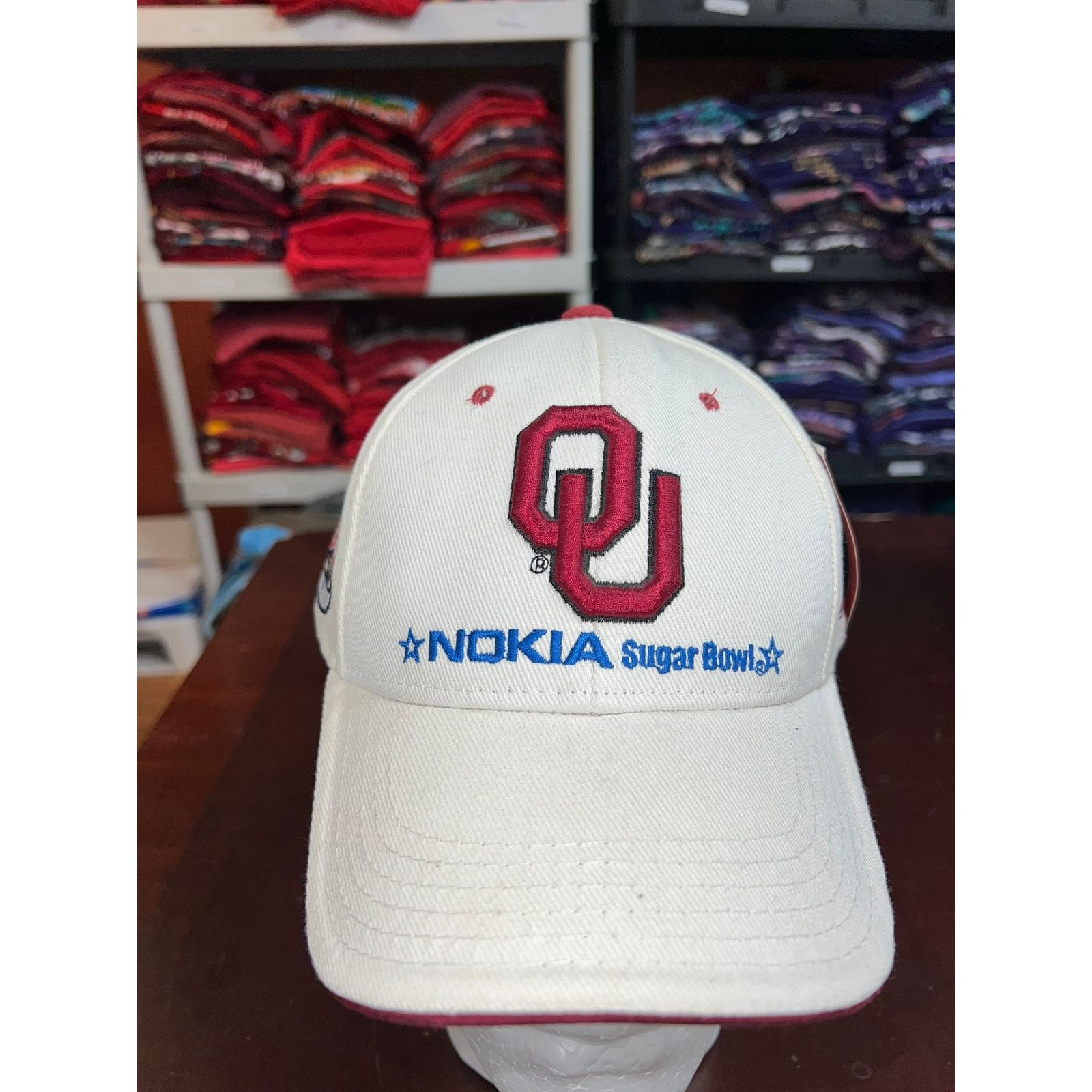 NCAA Vintage Sugar Bowl Hat Oklahoma National Championship NWT Size ONE SIZE - 2 Thumbnail