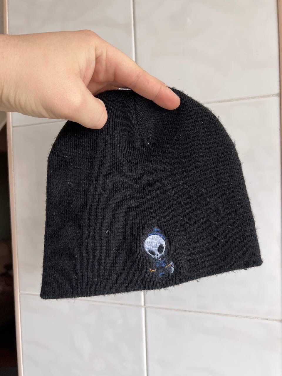 Hook-Ups × Shorty's Skateboards × Vintage Blind Skateboard Vintage Beanie Hat Skeleton Size ONE SIZE - 1 Thumbnail