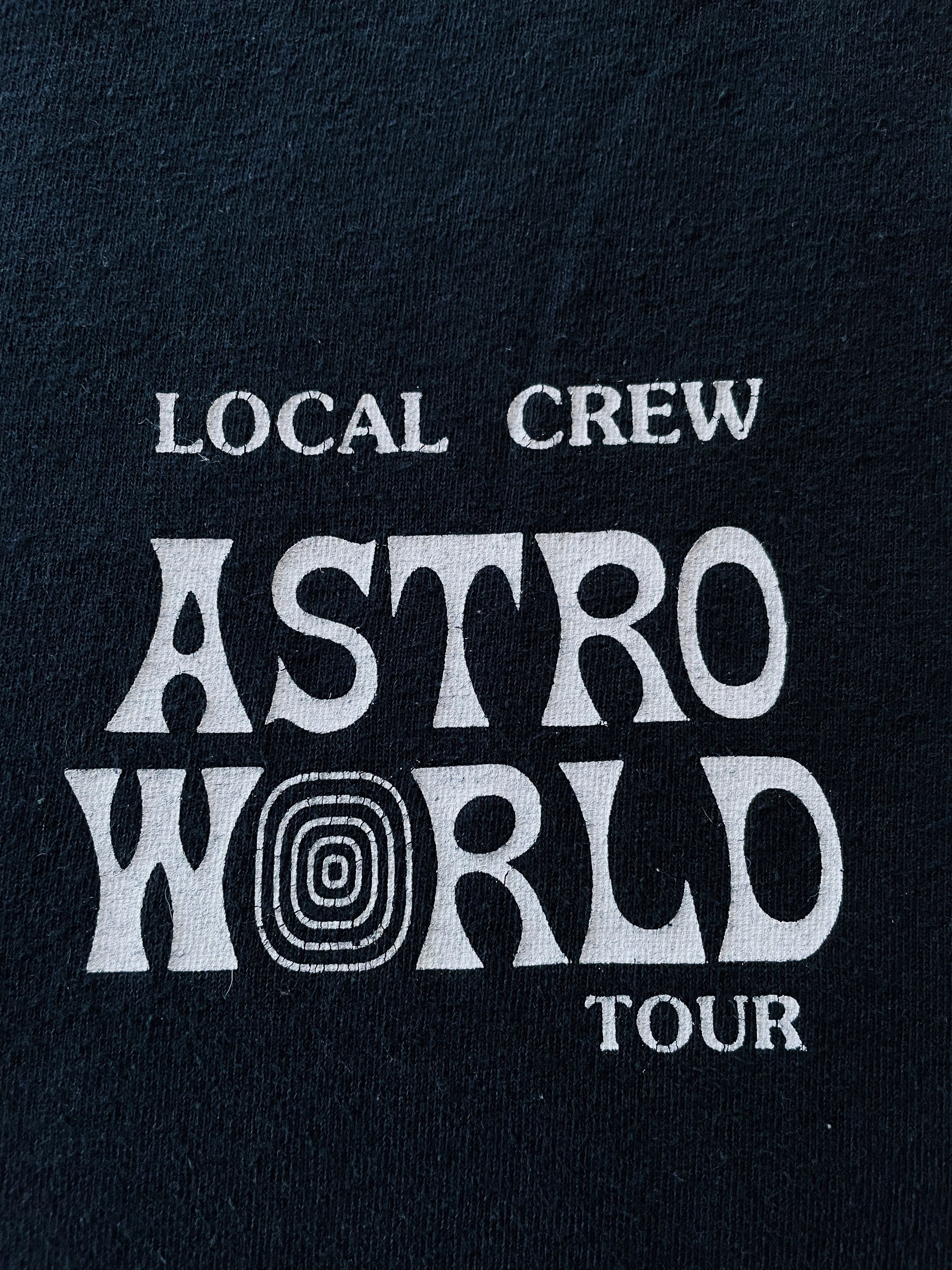 Band Tees × Travis Scott Travis Scott Astroworld Tour Local Crew T-shirt Size US XL / EU 56 / 4 - 3 Thumbnail
