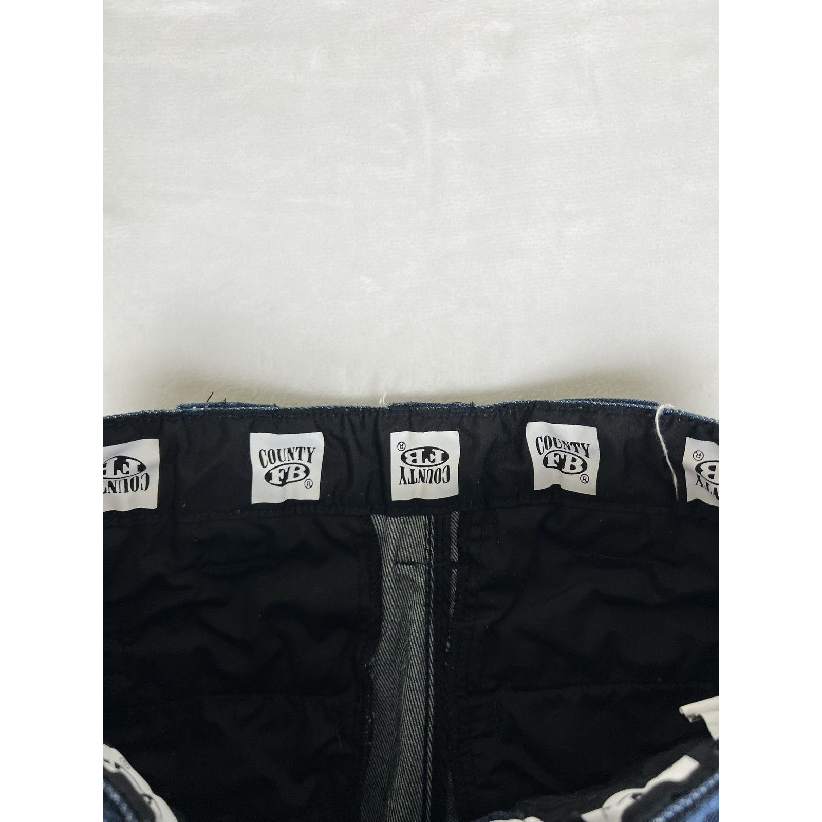 Other Vintage County FB Jeans Mens 30x32 Blue Denim Pants Slash Po Size US 30 / EU 46 - 7 Thumbnail