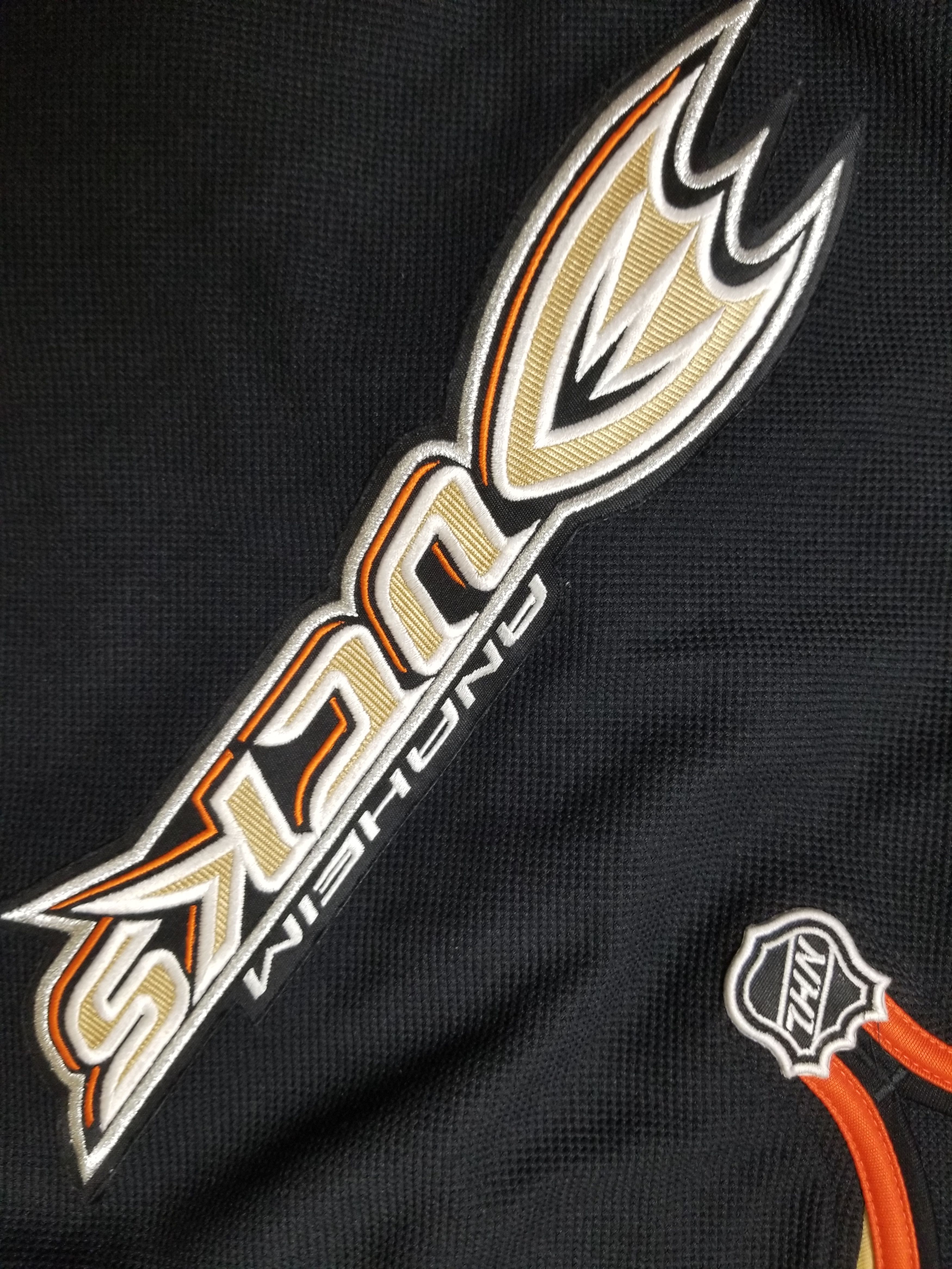 Reebok Anaheim Ducks #1 Jonas Hiller Signed Autographed Jersey Size US XL / EU 56 / 4 - 21 Thumbnail