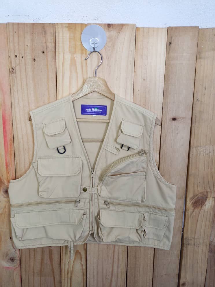 Japanese Brand × Vintage Japanese Brand Field Member Tactical Vest Jacket Size US L / EU 52-54 / 3 - 1 Thumbnail