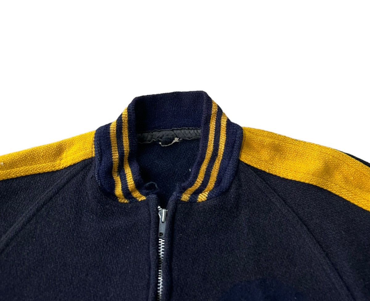 Vintage Vintage 70s wool varsity jacket Size US M / EU 48-50 / 2 - 2 Thumbnail