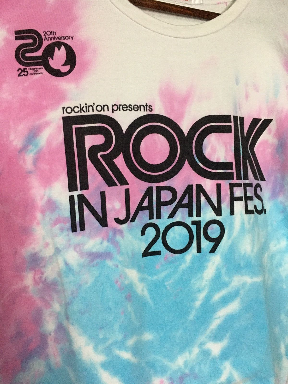 Band Tees × Japanese Brand Rock Japan x Tie Dye T-Shirt Size US L / EU 52-54 / 3 - 3 Thumbnail