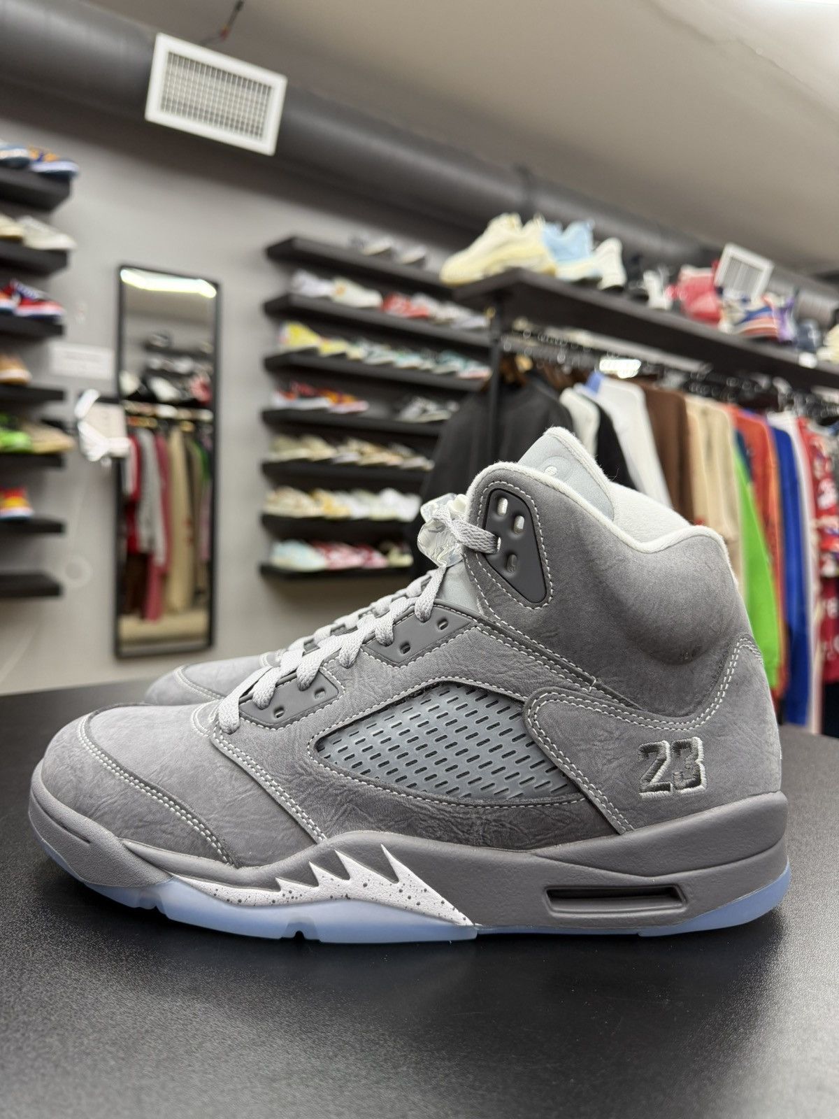 Size 10.5 - Jordan 5 Retro Wolf Grey