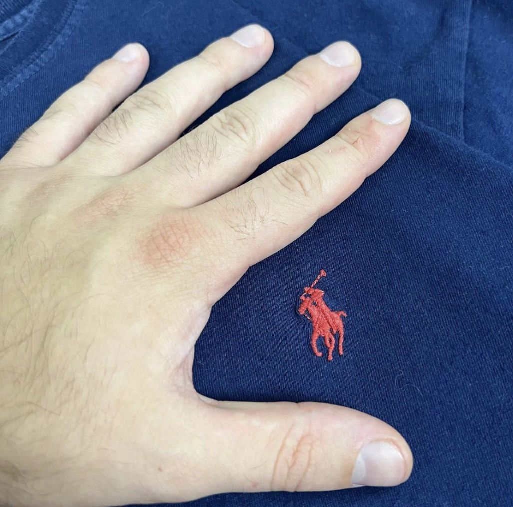 Polo Ralph Lauren 80s Polo ralph lauren vintage t-shirt rare vtg Size US L / EU 52-54 / 3 - 6 Thumbnail