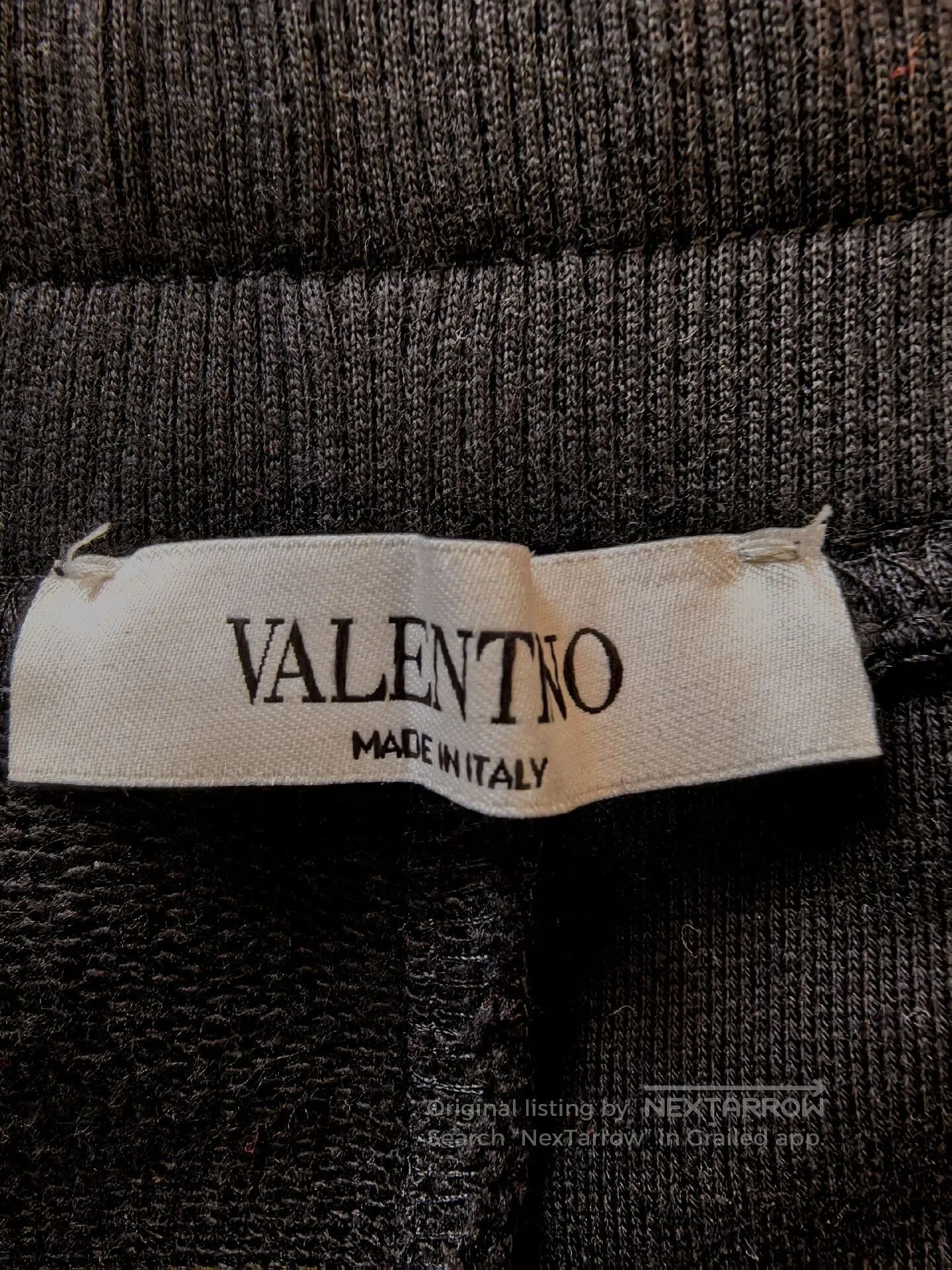 Valentino Valentino Irregular Panel Black Sweatpants M. Size US 32 / EU 48 - 5 Thumbnail