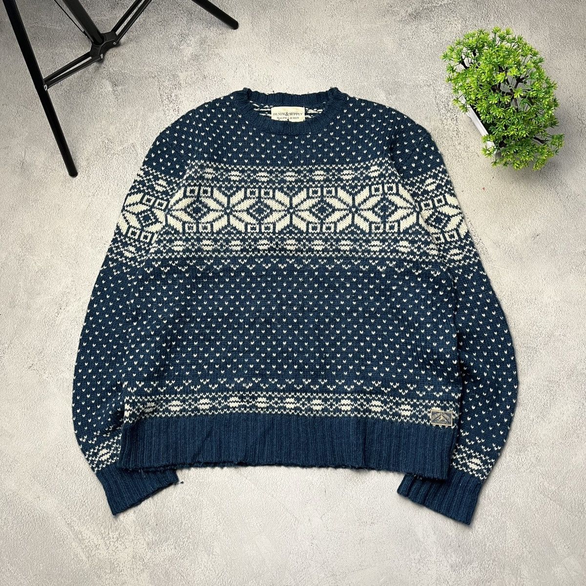Denim & Supply Ralph Lauren × Vintage PRL vintage Denim & Supply Ralph Lauren y2k sweater Size US XL / EU 56 / 4 - 1 Thumbnail