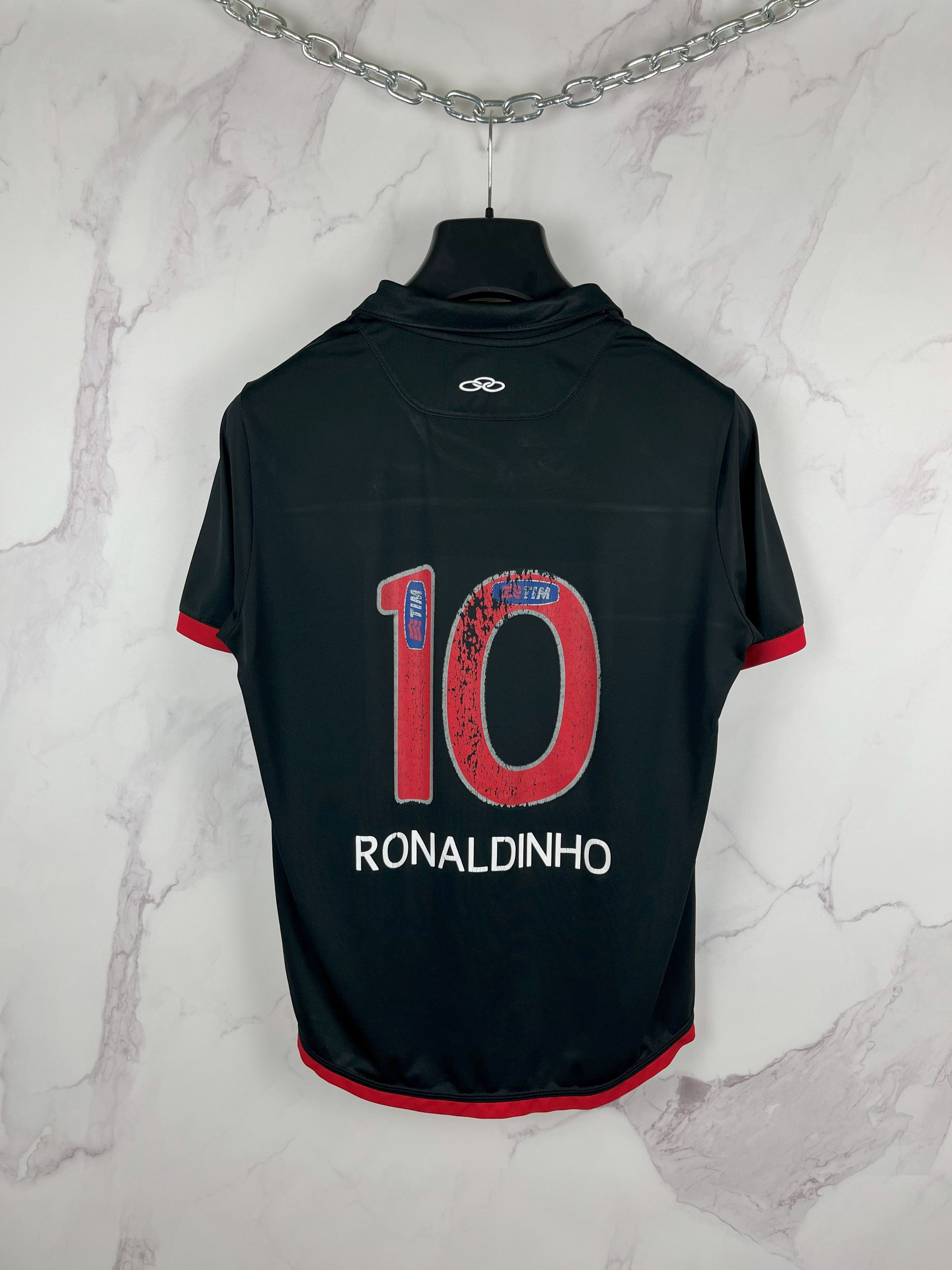 Other Olympikus Flamengo #10 Ronaldinho Jersey 2011 Season Third Size US S / EU 44-46 / 1 - 3 Thumbnail