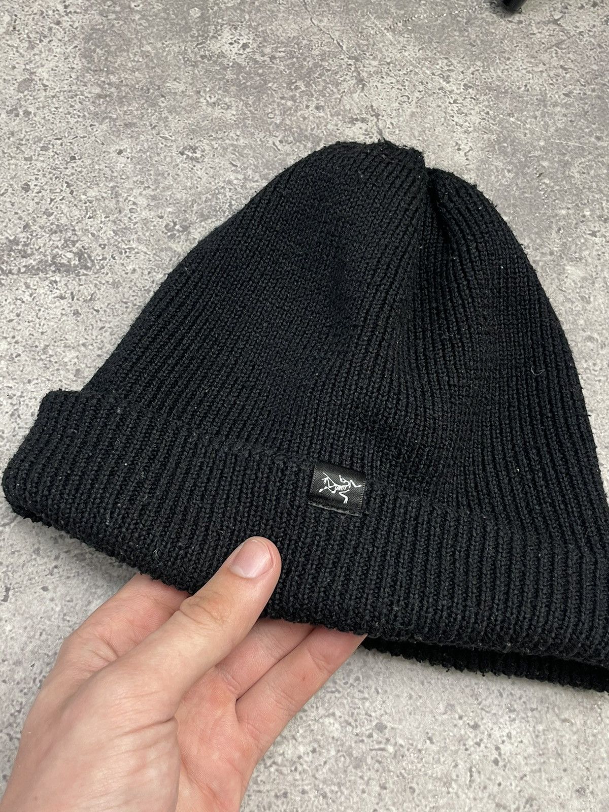 Arc'teryx × Vintage Arcteryx hat black unisex mini logo Size ONE SIZE - 2 Thumbnail