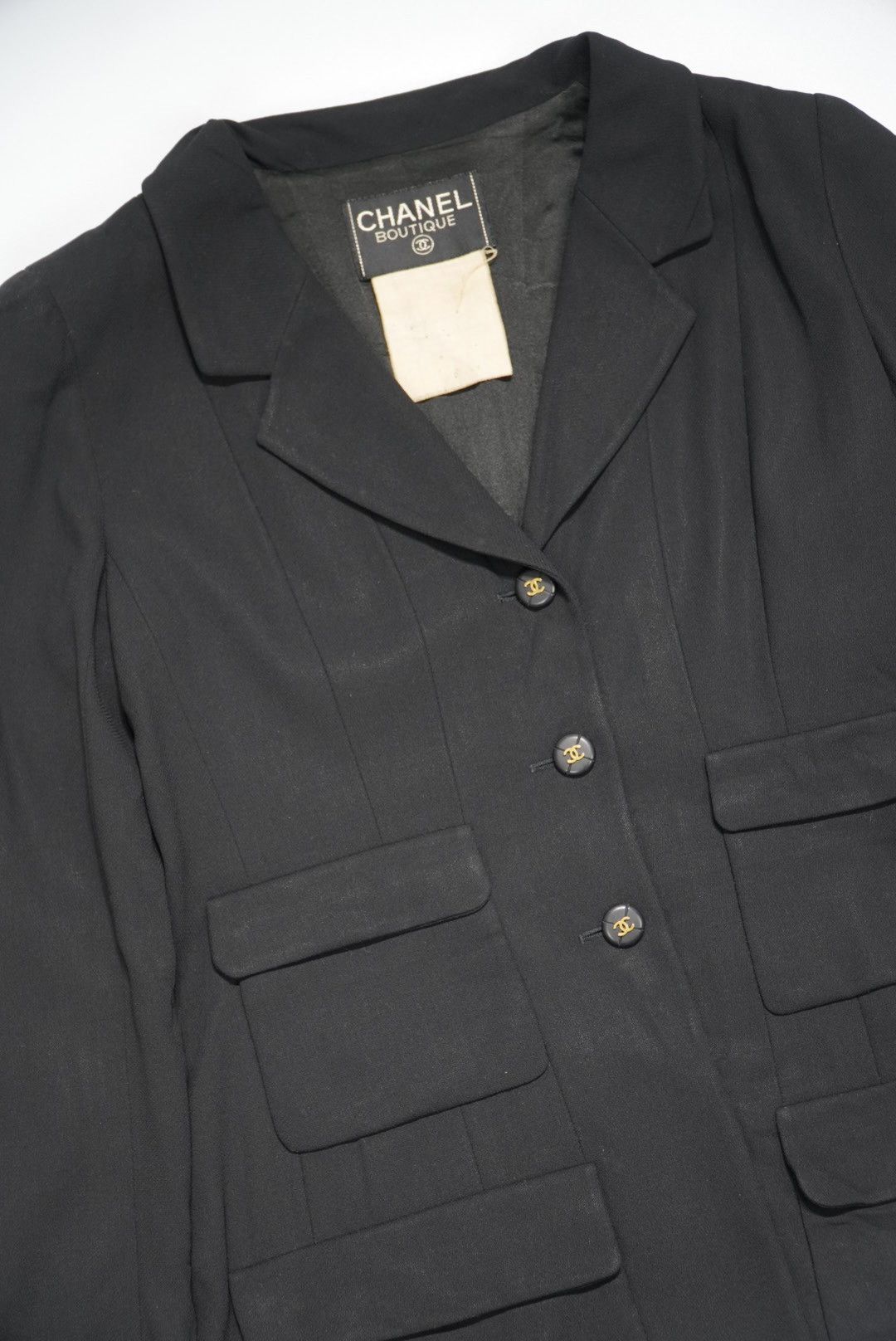Chanel Chanel 95P CC Mark Logo Blazer Jacket Size S / US 4 / IT 40 - 6 Thumbnail