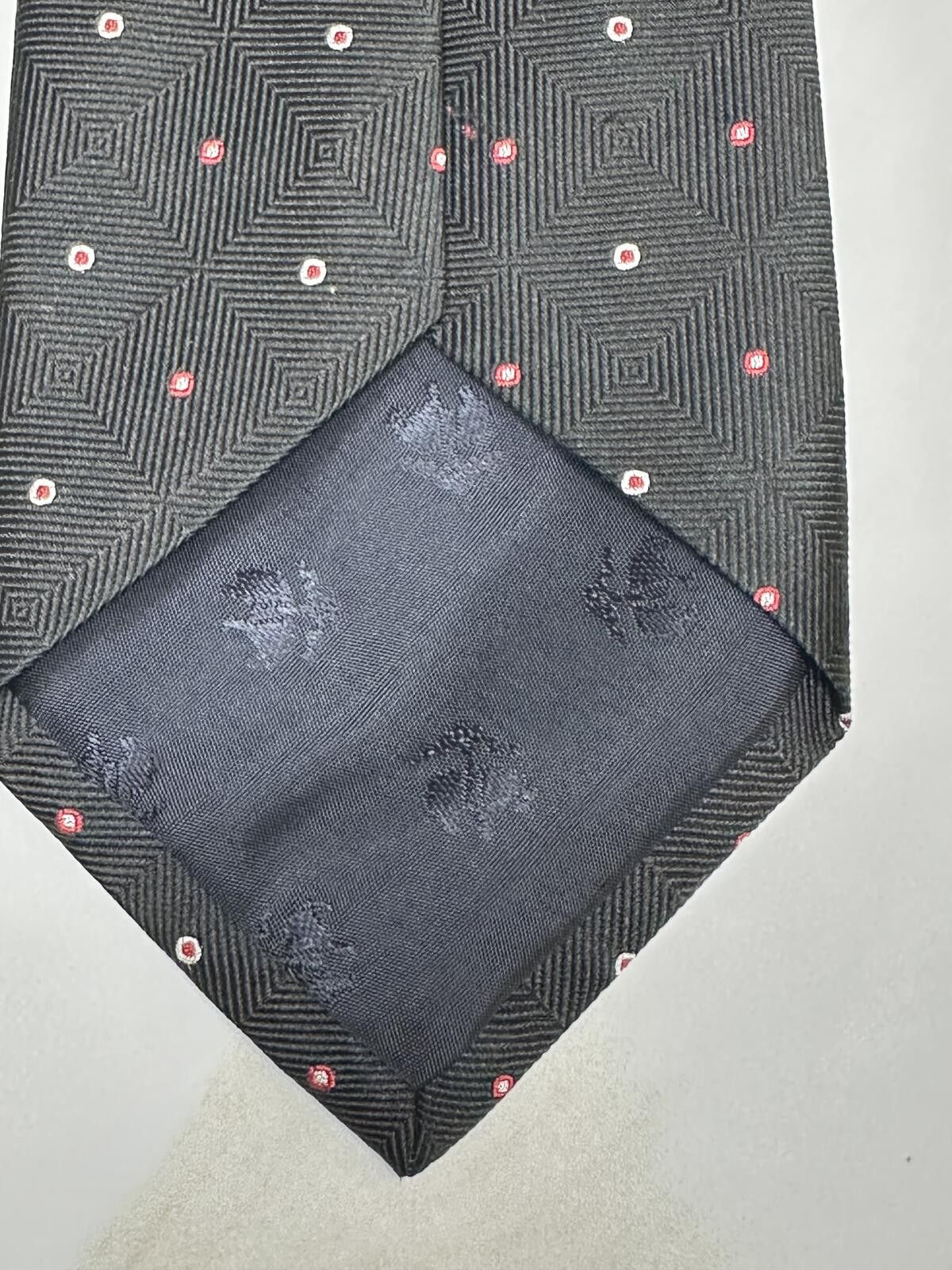 Brooks Brothers Brooks Brothers classic micro dot/geometric silk necktie Size ONE SIZE - 3 Thumbnail