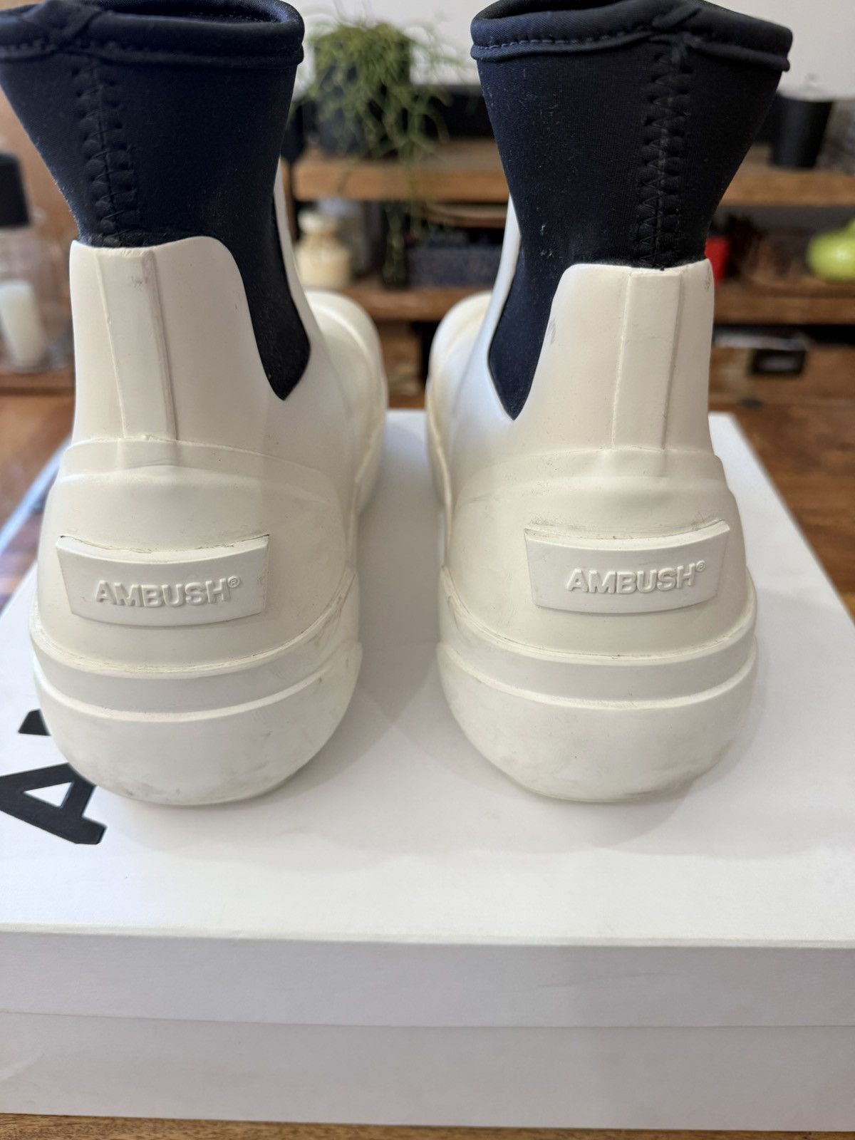 Ambush Design Ambush rubber boots white Size US 8 / EU 41 - 4 Thumbnail