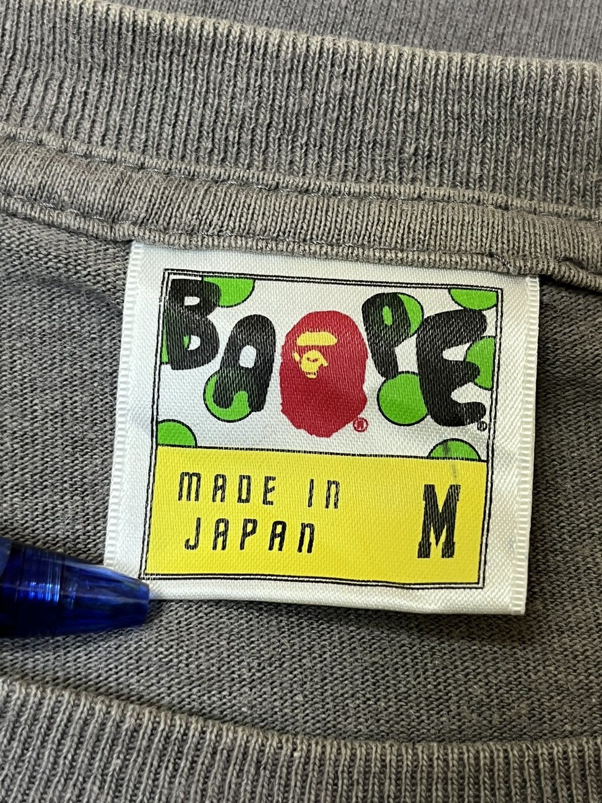 Bape A BATHING APE BAPE MADE IN JAPAN TEE SHIRT Size US M / EU 48-50 / 2 - 10 Thumbnail
