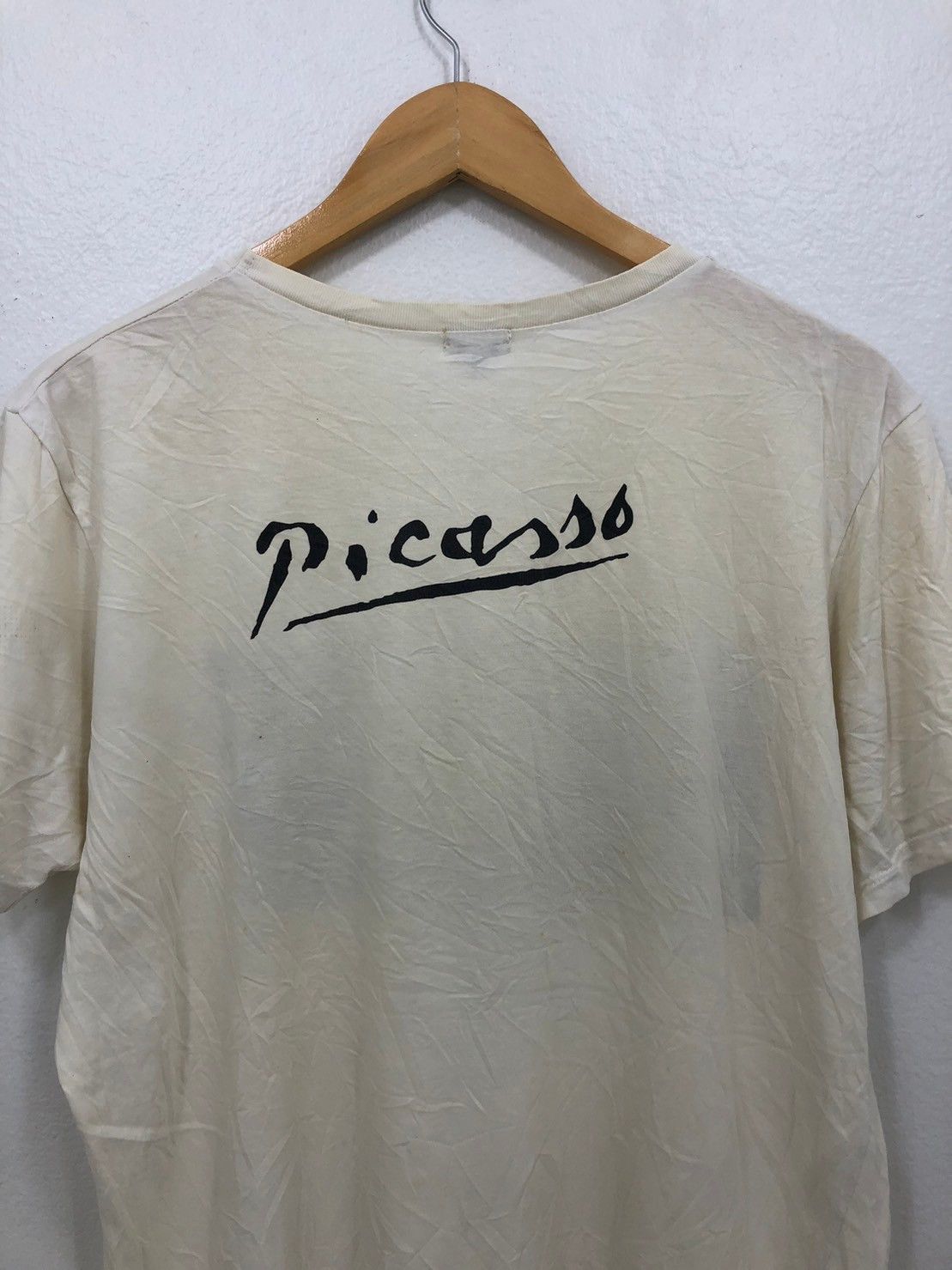 Vintage Vintage 00's PABLO PICASSO Guernica shirt Art BN Size US L / EU 52-54 / 3 - 2 Thumbnail