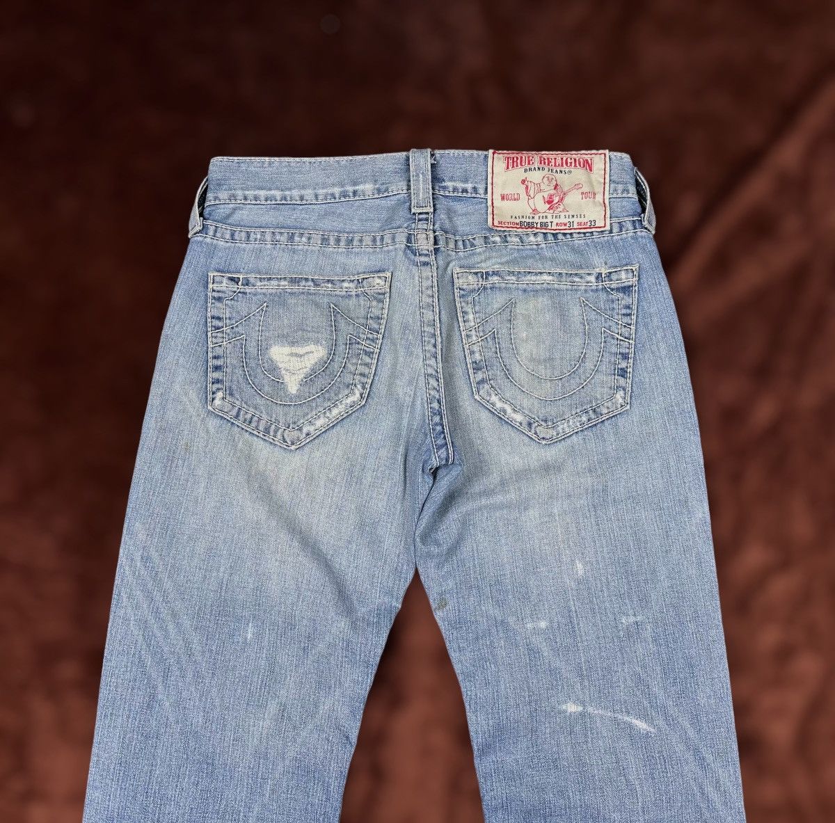 Japanese Brand × True Religion True Religion Dirty Flare Jeans Size US 31 - 3 Thumbnail