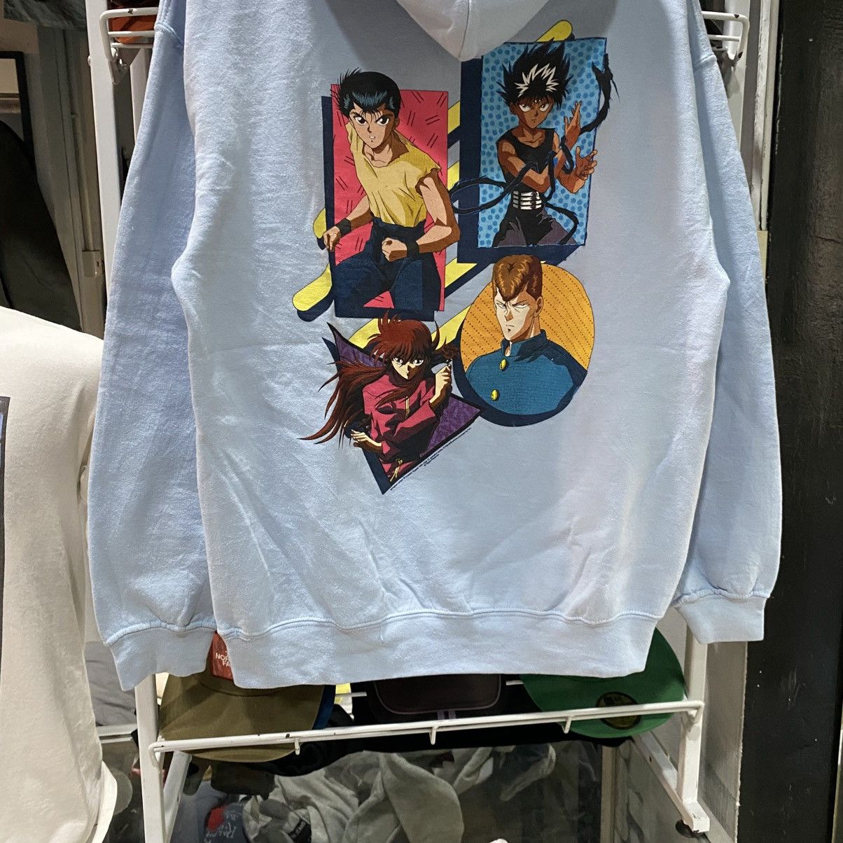 Japanese Brand × Vintage Japanese Brand Yu Yu Hakusho Anime Hoodie Japan Size US L / EU 52-54 / 3 - 4 Thumbnail