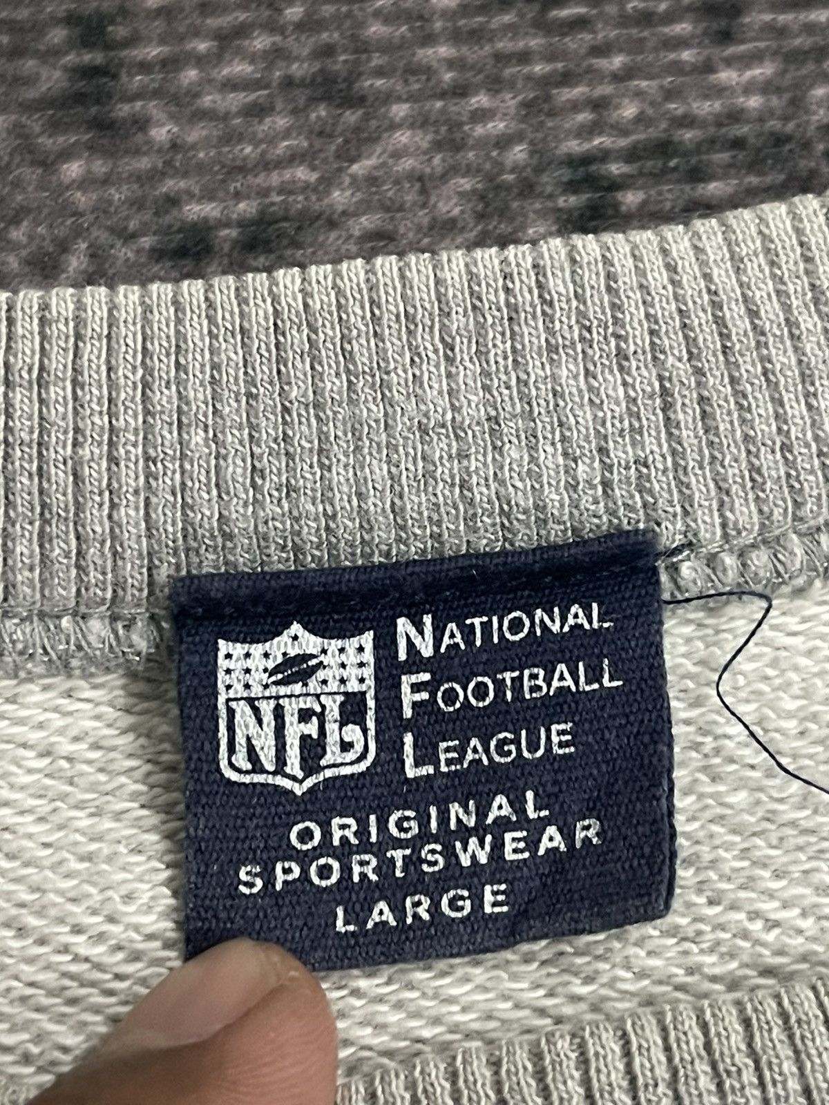 NFL × Vintage Vintage Oakland Raiders Nfl Sweatshirt Size US L / EU 52-54 / 3 - 13 Thumbnail