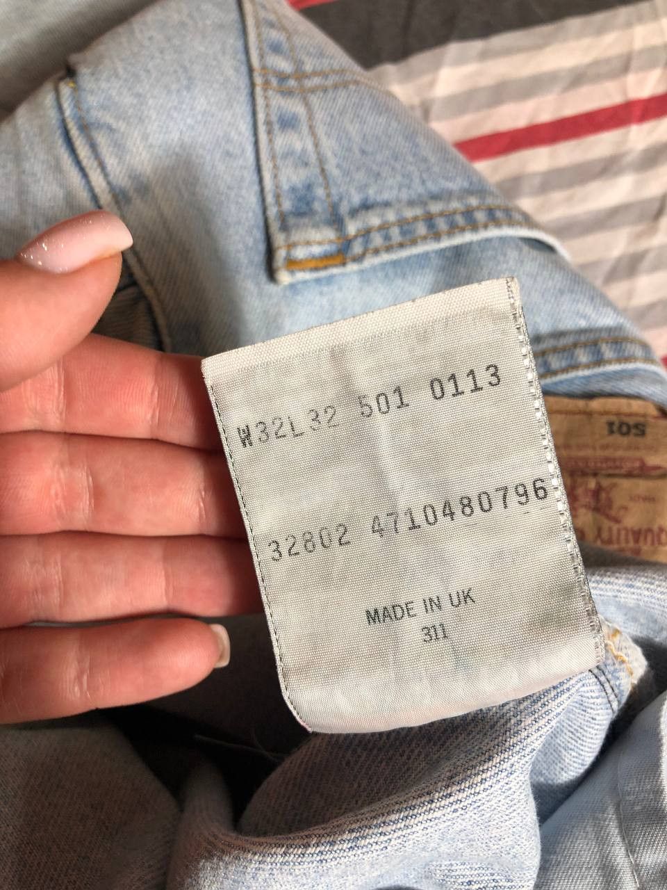 Levi's Vintage 90s Levi’s 501 Boot Cut Made in USA Size US 32 / EU 48 - 3 Thumbnail
