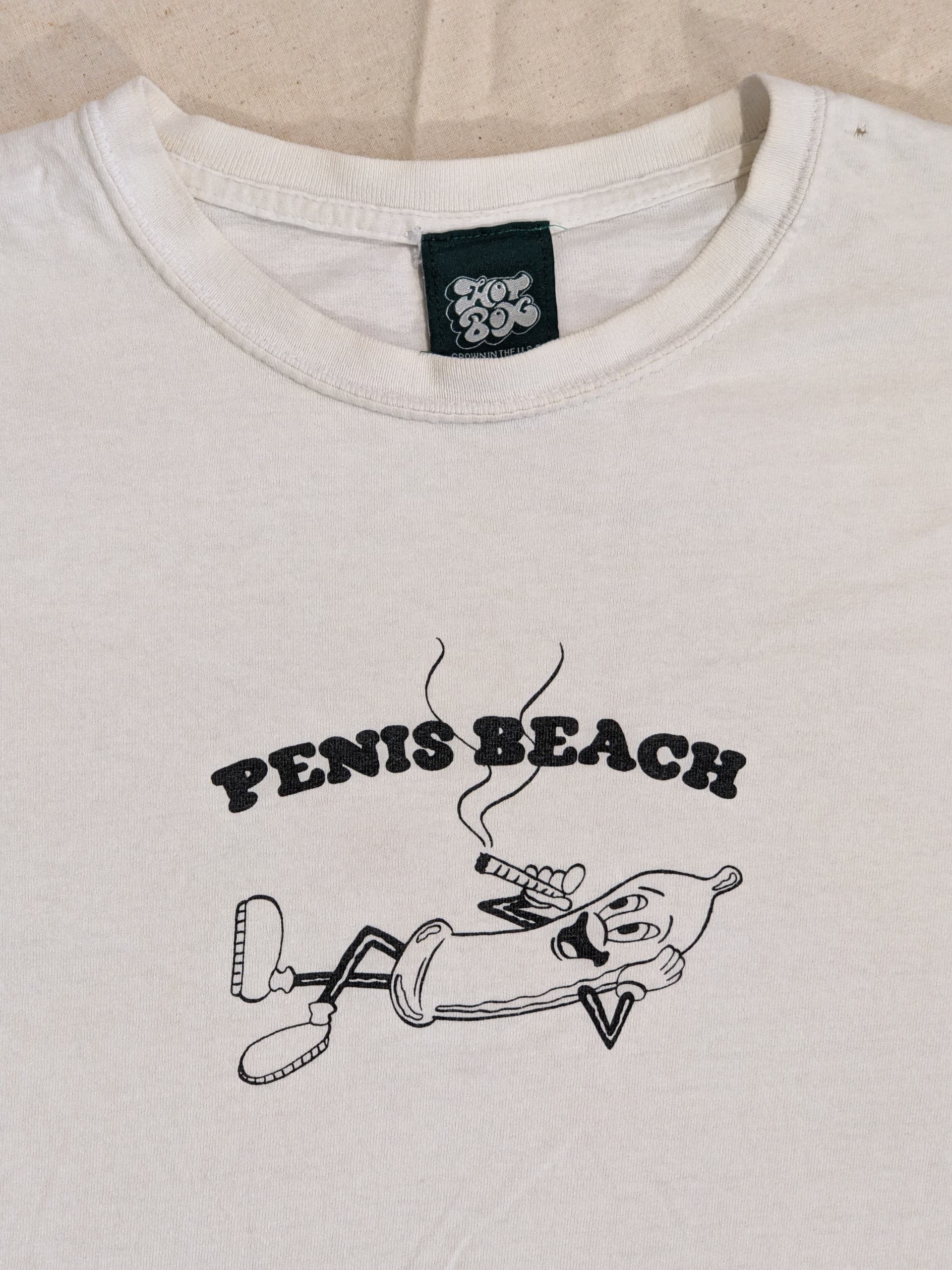 Hot Model Sex hot box white tees penis beach Size US L / EU 52-54 / 3 - 2 Thumbnail