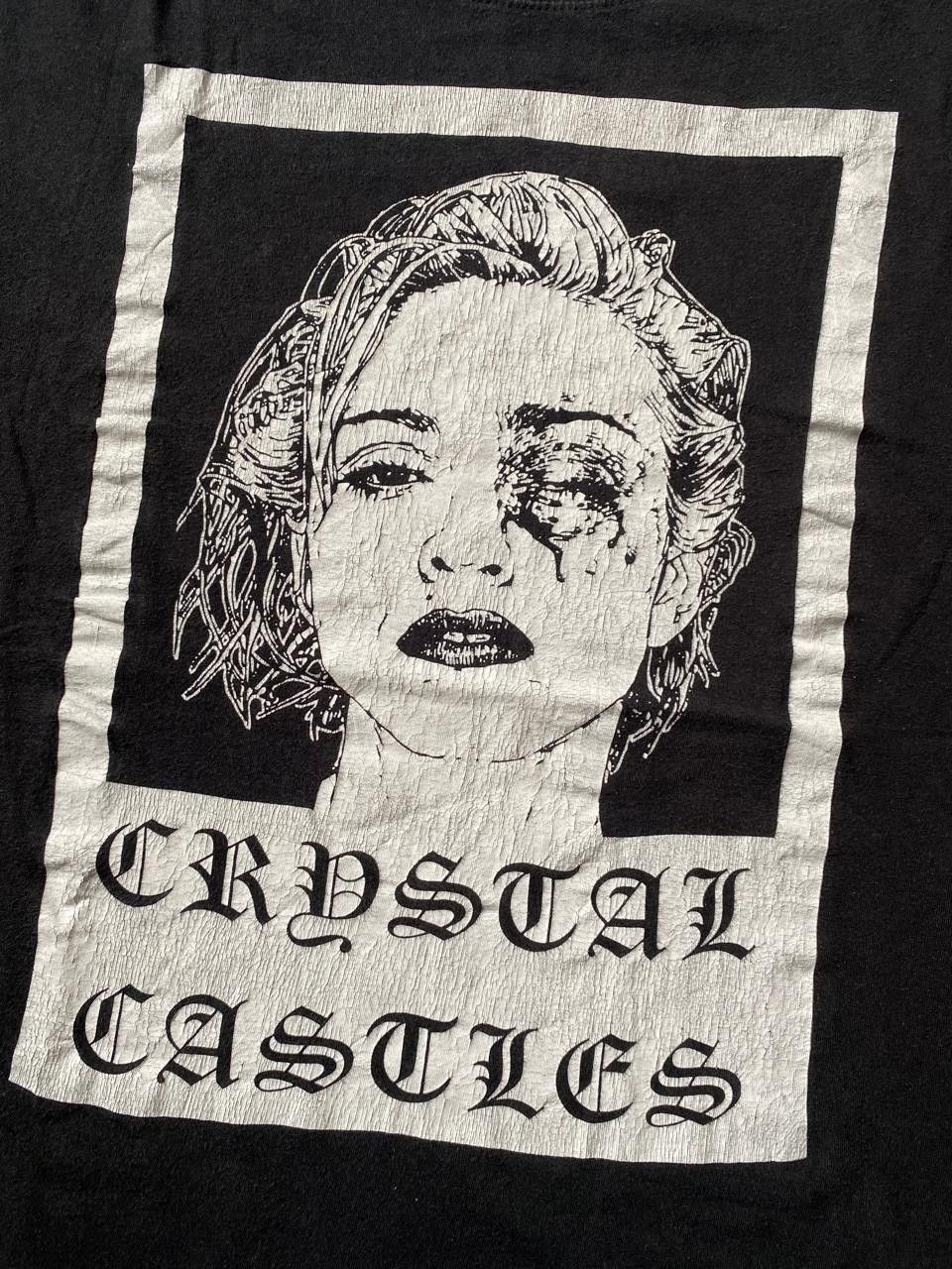 Band Tees × Vintage crystal castles Madonna t shirt 00s Size US M / EU 48-50 / 2 - 4 Thumbnail