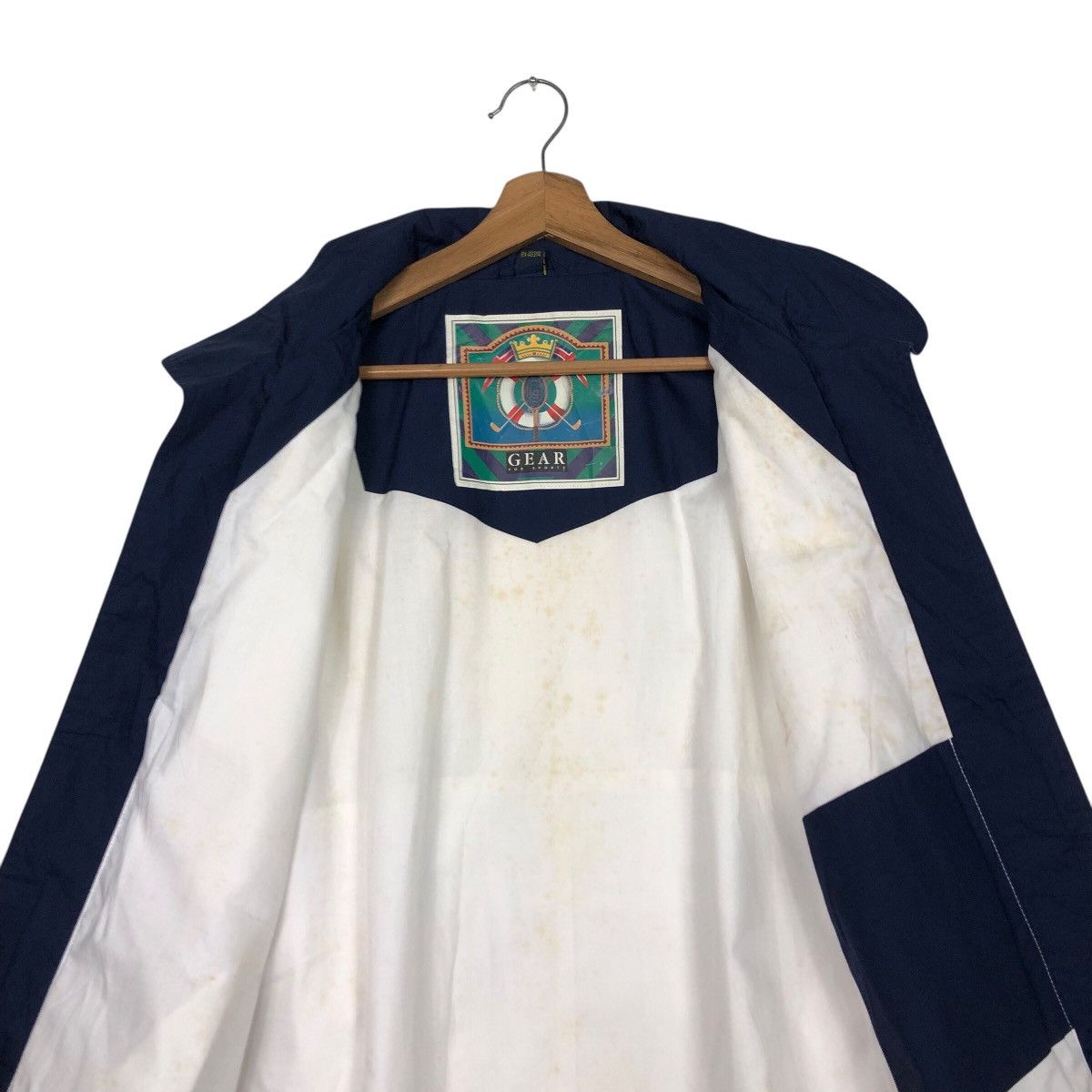 Japanese Brand 📌Vintage Bomber Jacket Gear For Sport Lining Issey Miyake Size US L / EU 52-54 / 3 - 15 Thumbnail