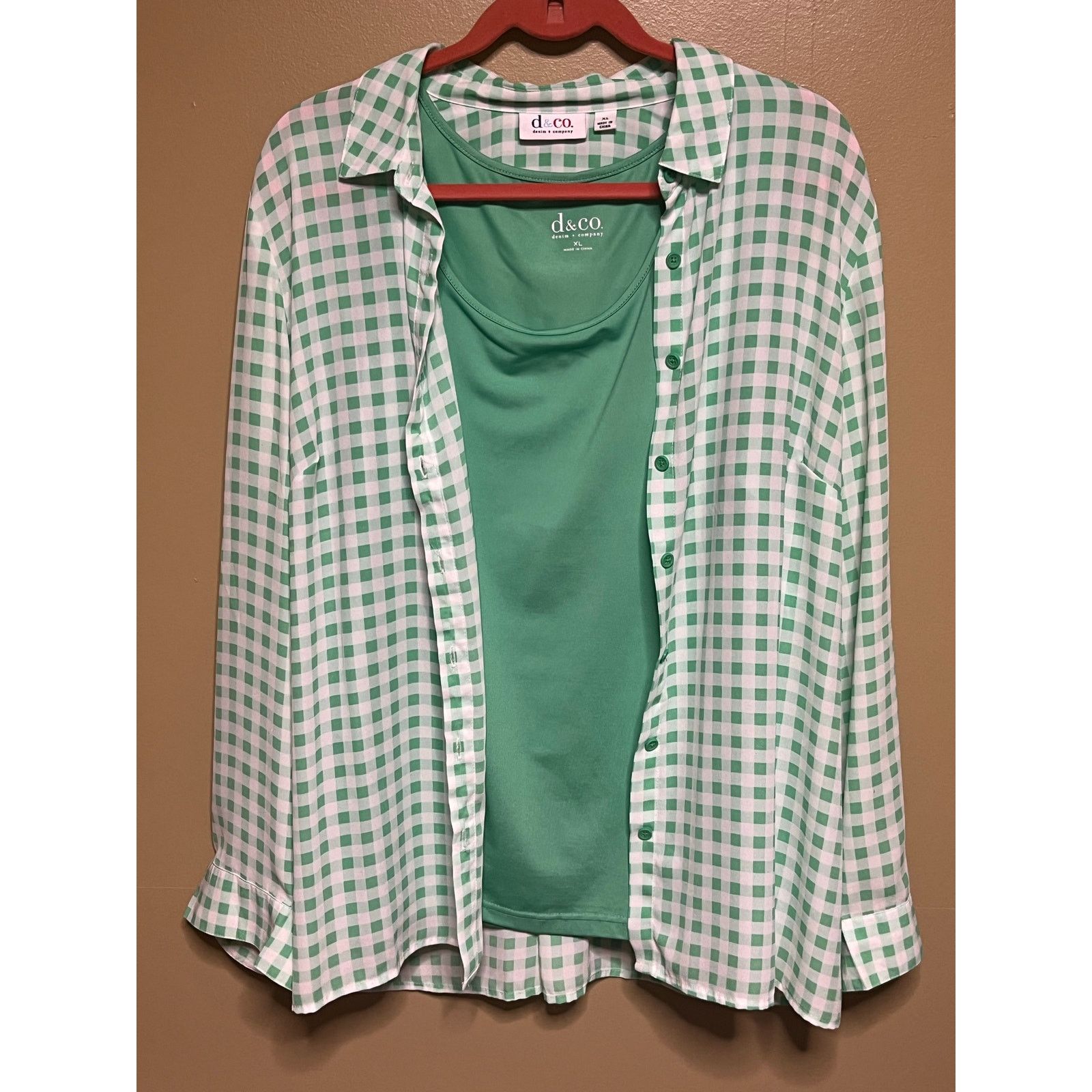 Denim & Co. D & CO women’s 2 piece set Size XL / US 12-14 / IT 48-50 - 2 Thumbnail