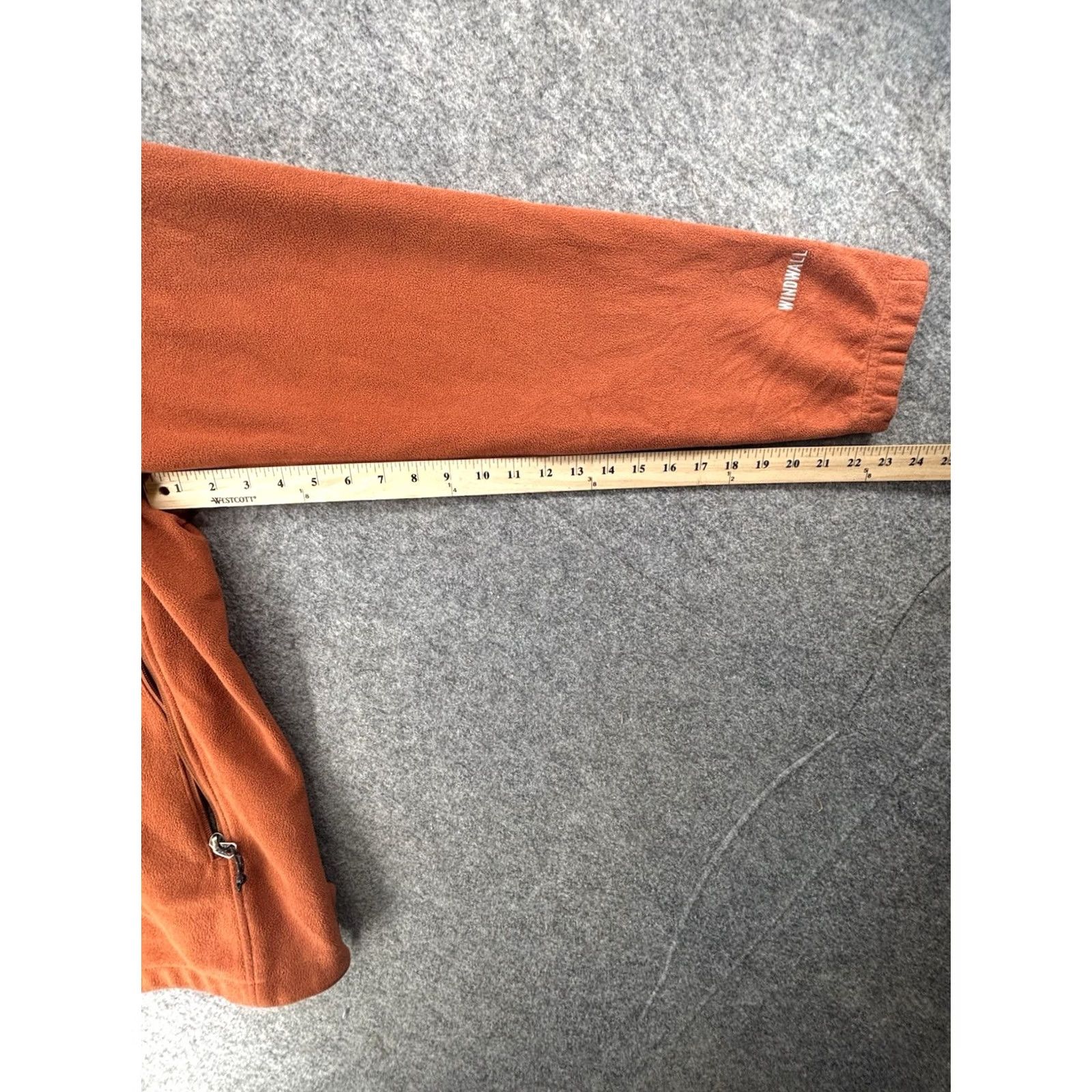 The North Face The North Face Windwall Jacket Mens Orange Full Zip Pockets M Size US M / EU 48-50 / 2 - 4 Thumbnail